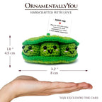 Positivity Peas Crochet Support Doll, Encouragement Gift for Children and Adults OrnamentallyYou