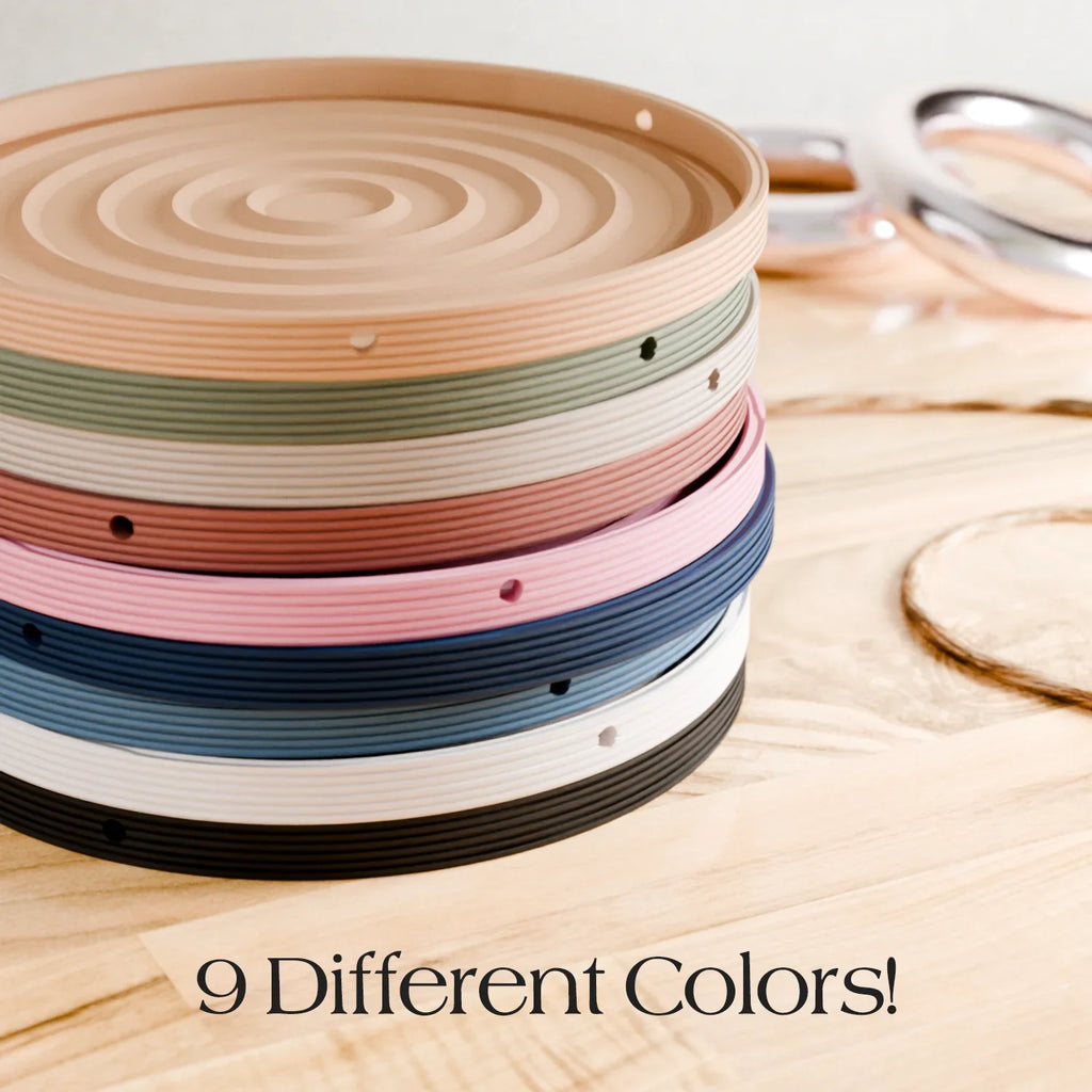 Hanging Plant Pot Tray | Puddle, front view - House Of Avana