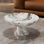 PP Material High-End Marble Pattern Luxury Tray Organizer, -Slip Tea and Coffee Serving Plate for Home Use, Wedding Decoration Dish, Suitable for Family Dining Rooms and Outdoor Gatherings, Non-Food Contact House Of Avana