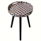 Premium End Tables with Plastic Tray and Detachable Legs - House Of Avana