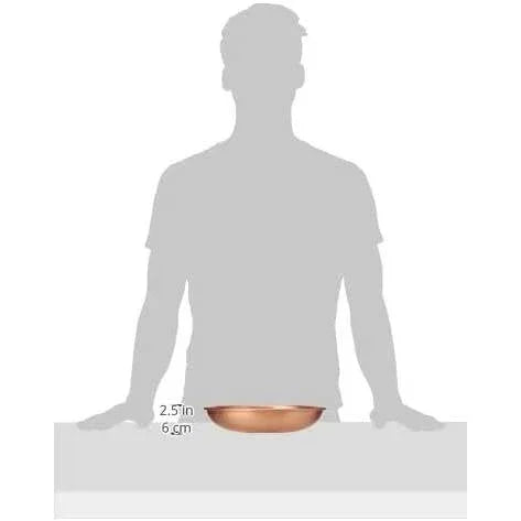 Premium Hand Hammered Copper Rain Chain Basin - 11-inch Diameter