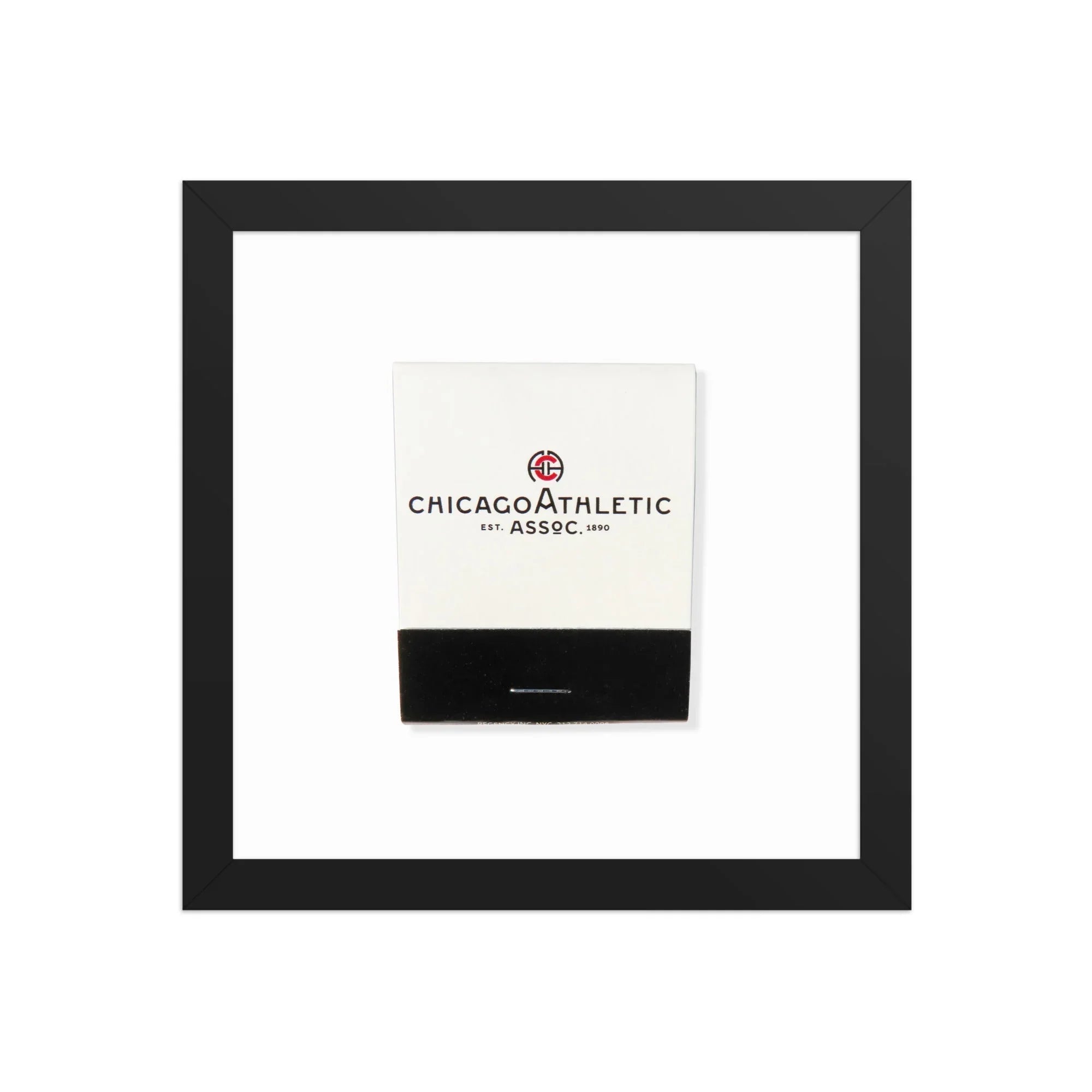 Chicago Athletics Association matchbook photos