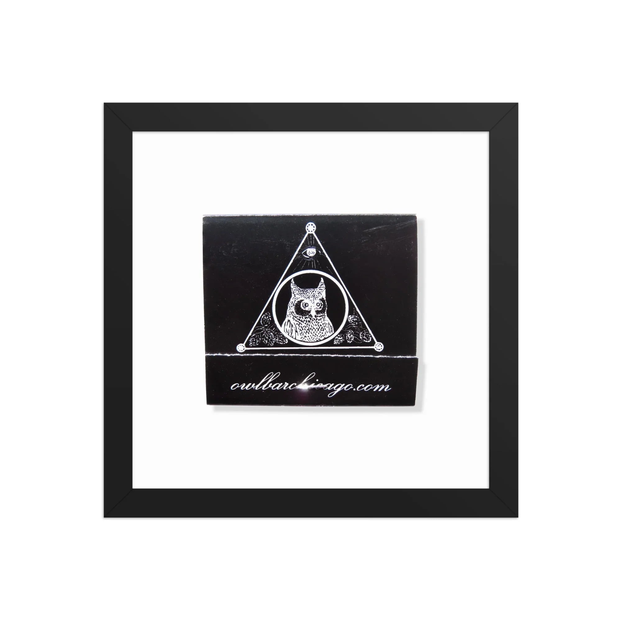 Owl Bar Chicago matchbook photos