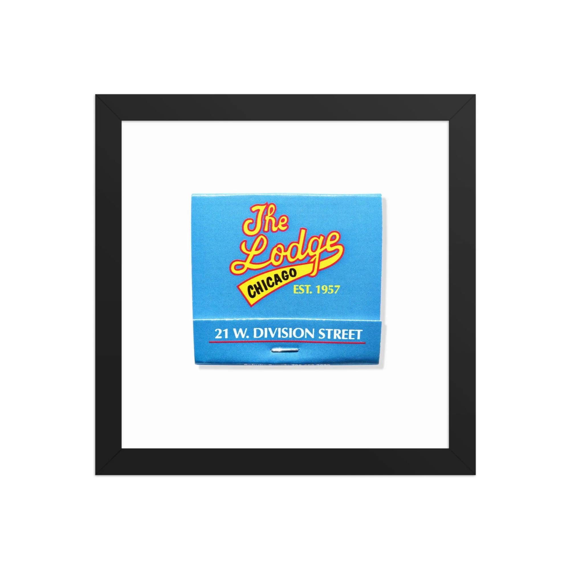 The Lodge Chicago matchbook photos