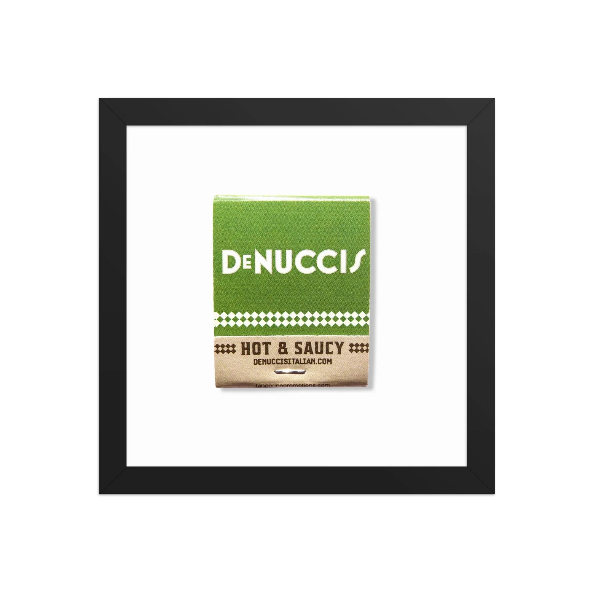 DeNucci’s matchbook photos