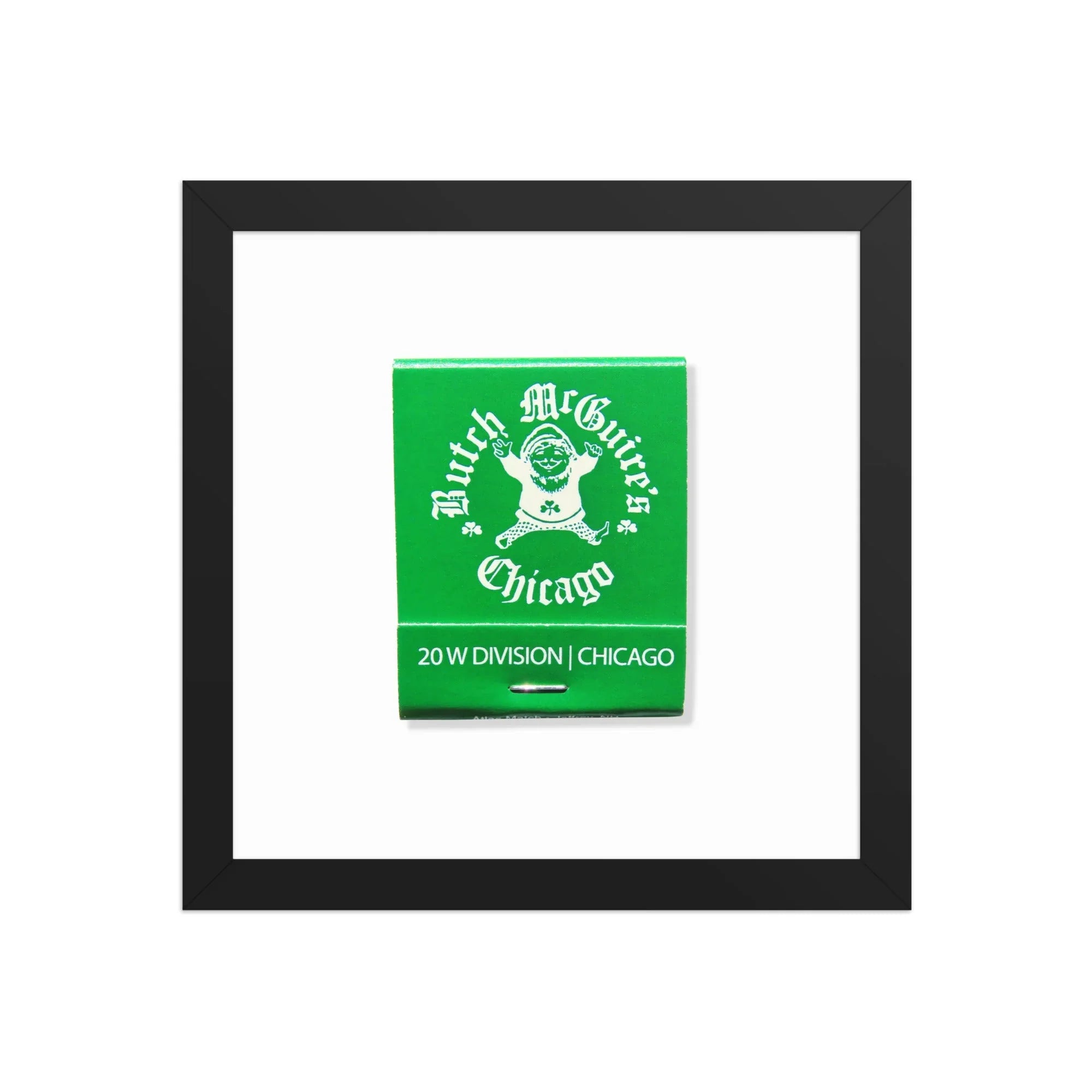 Butch McGuire’s matchbook photos