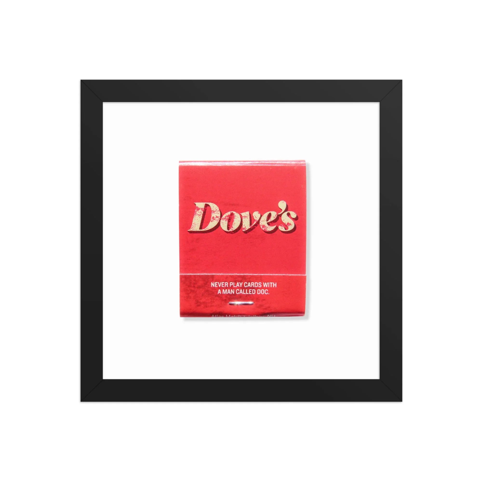 Dove’s Chicago matchbook photos