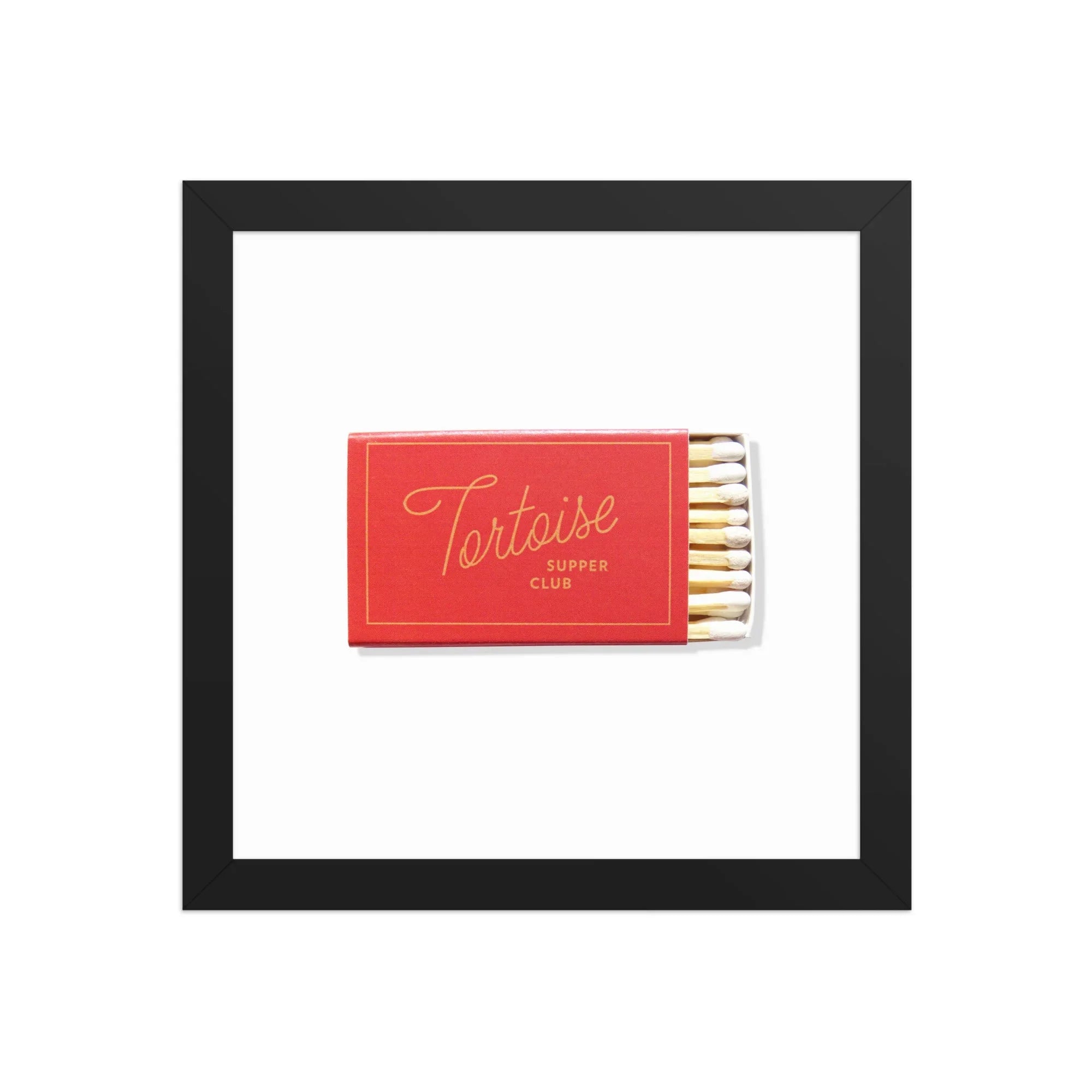 Tortoise Supper Club matchbook photos