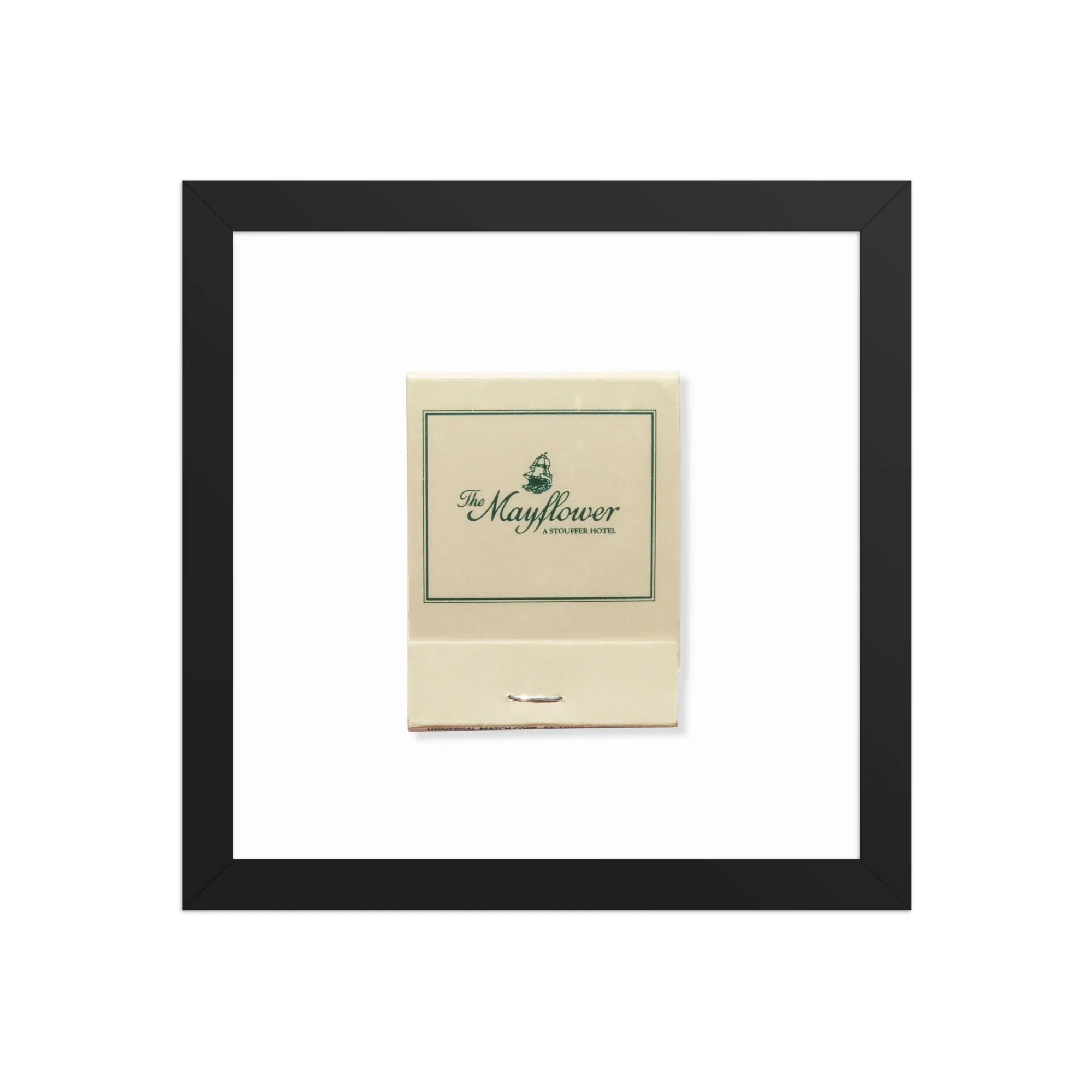 The Mayflower matchbook photos