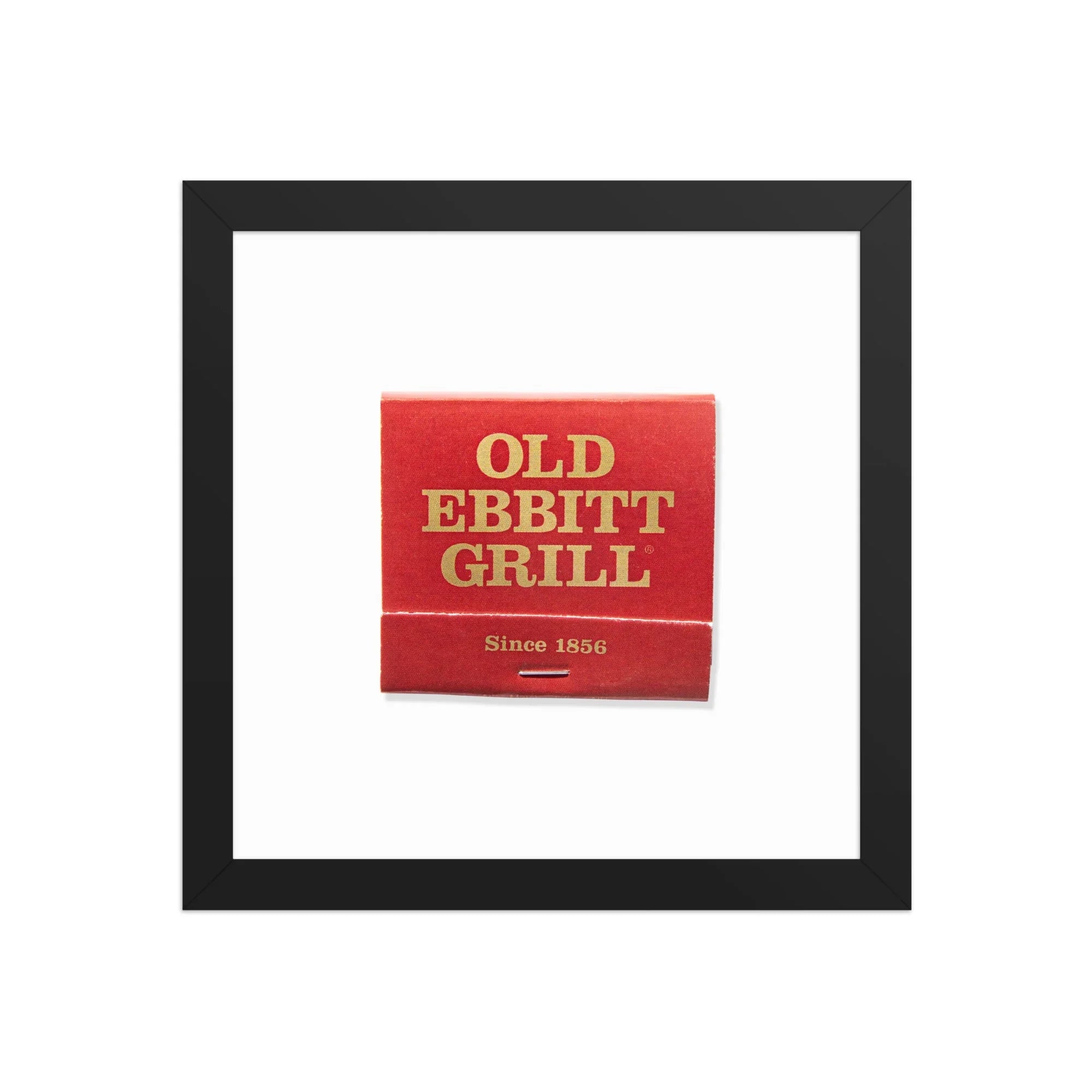 Old Ebbitt Grill matchbook photos