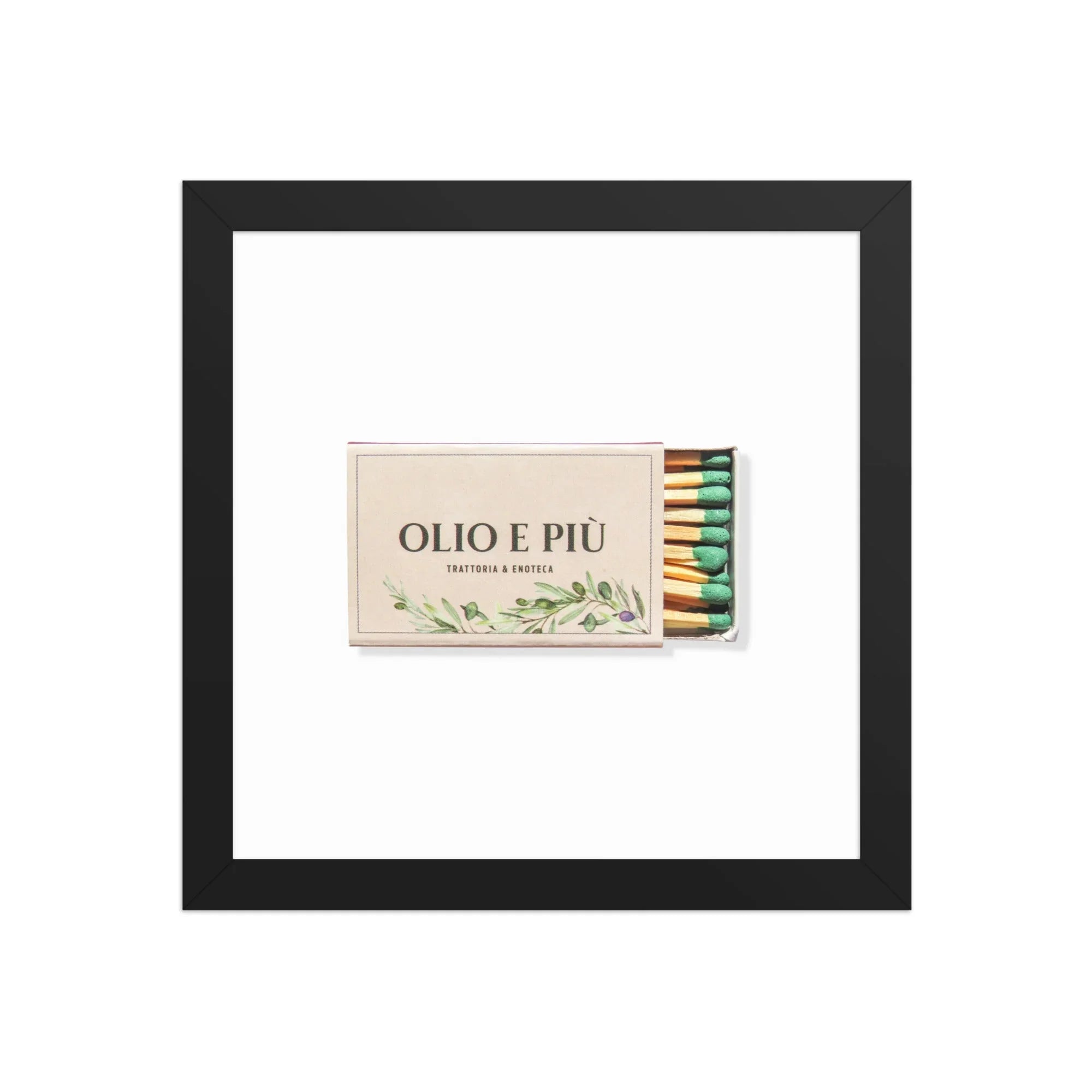 Olio E Piu matchbook photos