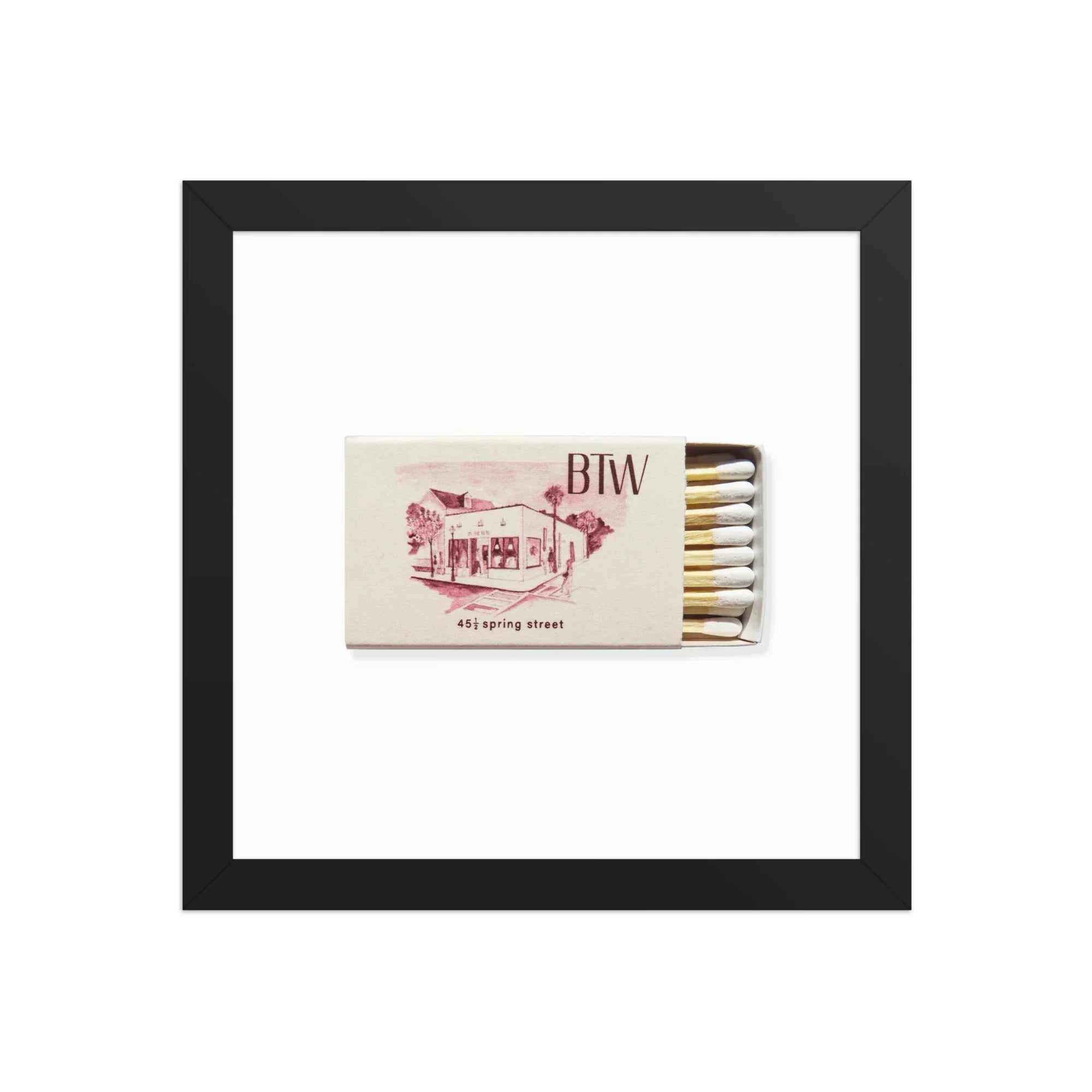 BTW Charleston matchbook photos