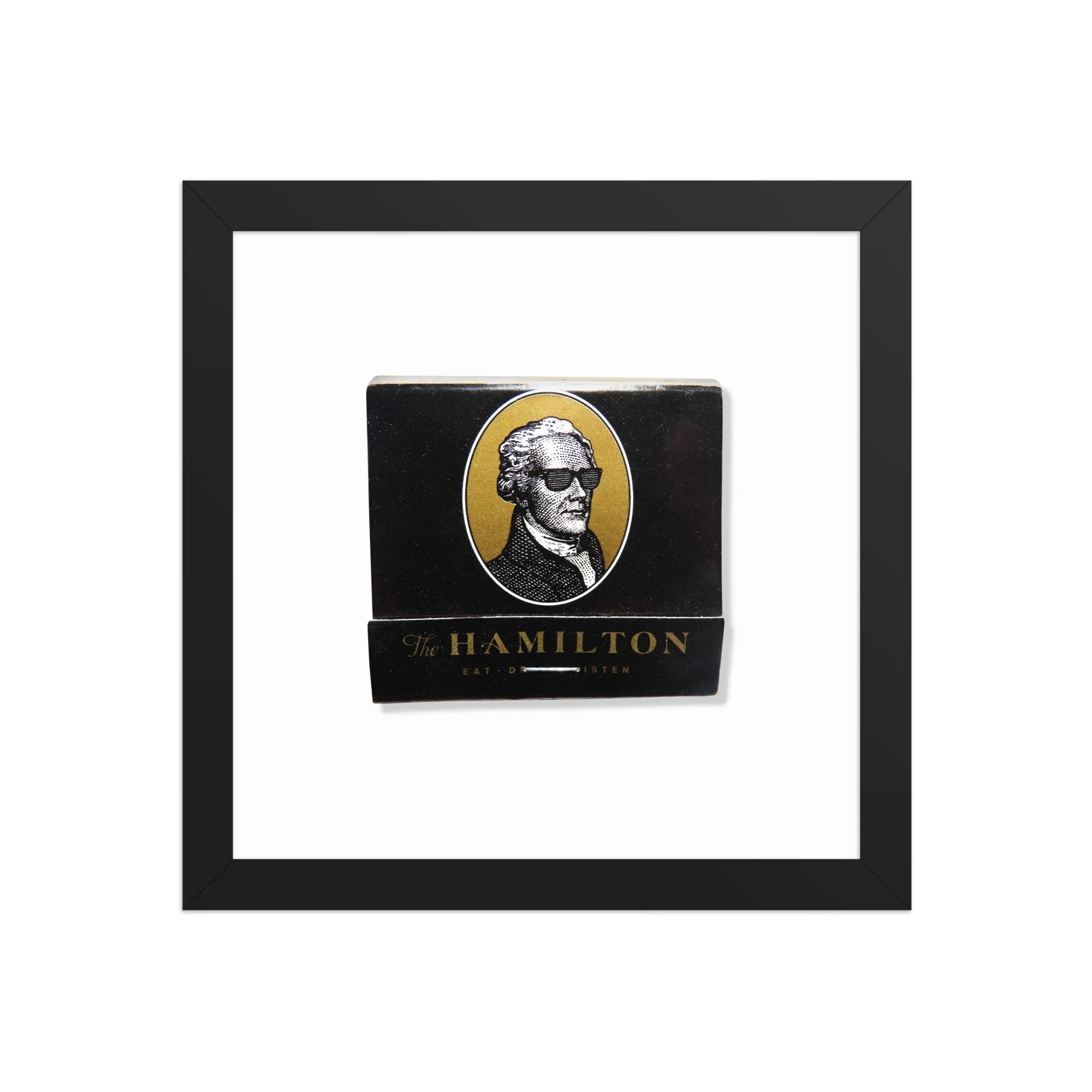 The Hamilton matchbook photos