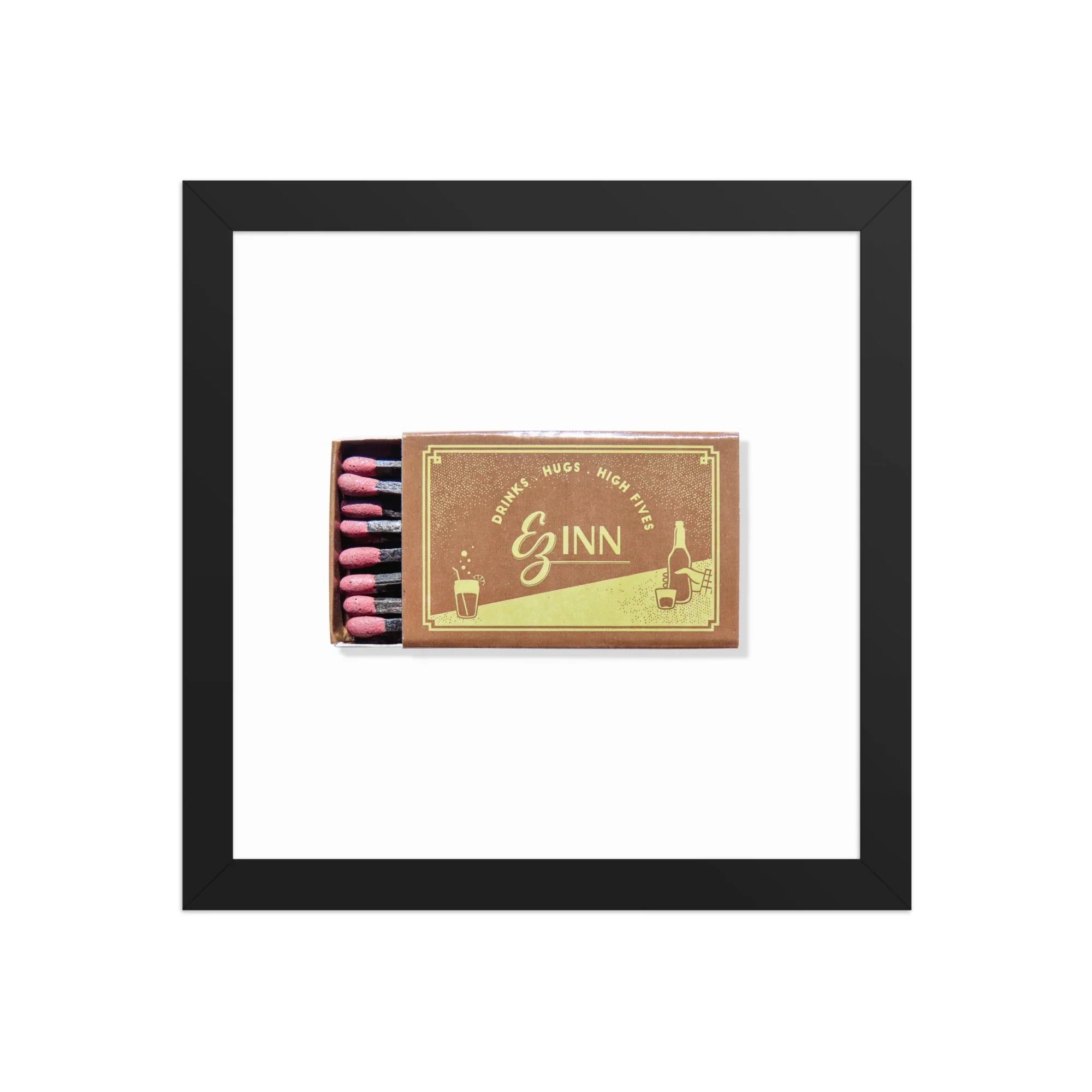 EZ Inn matchbook photos