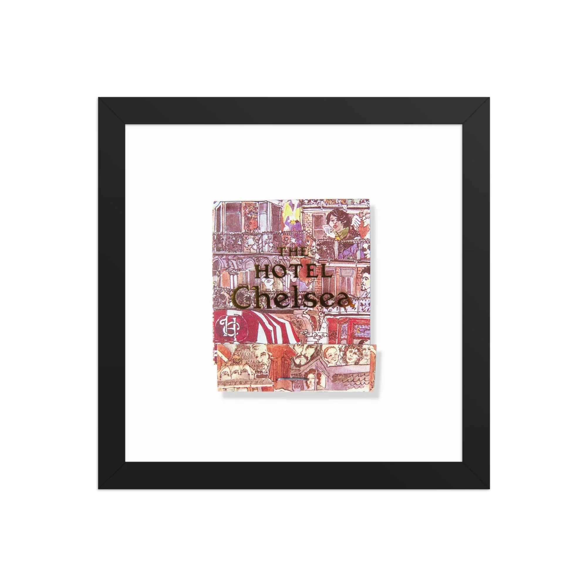 The Hotel Chelsea NYC matchbook photos