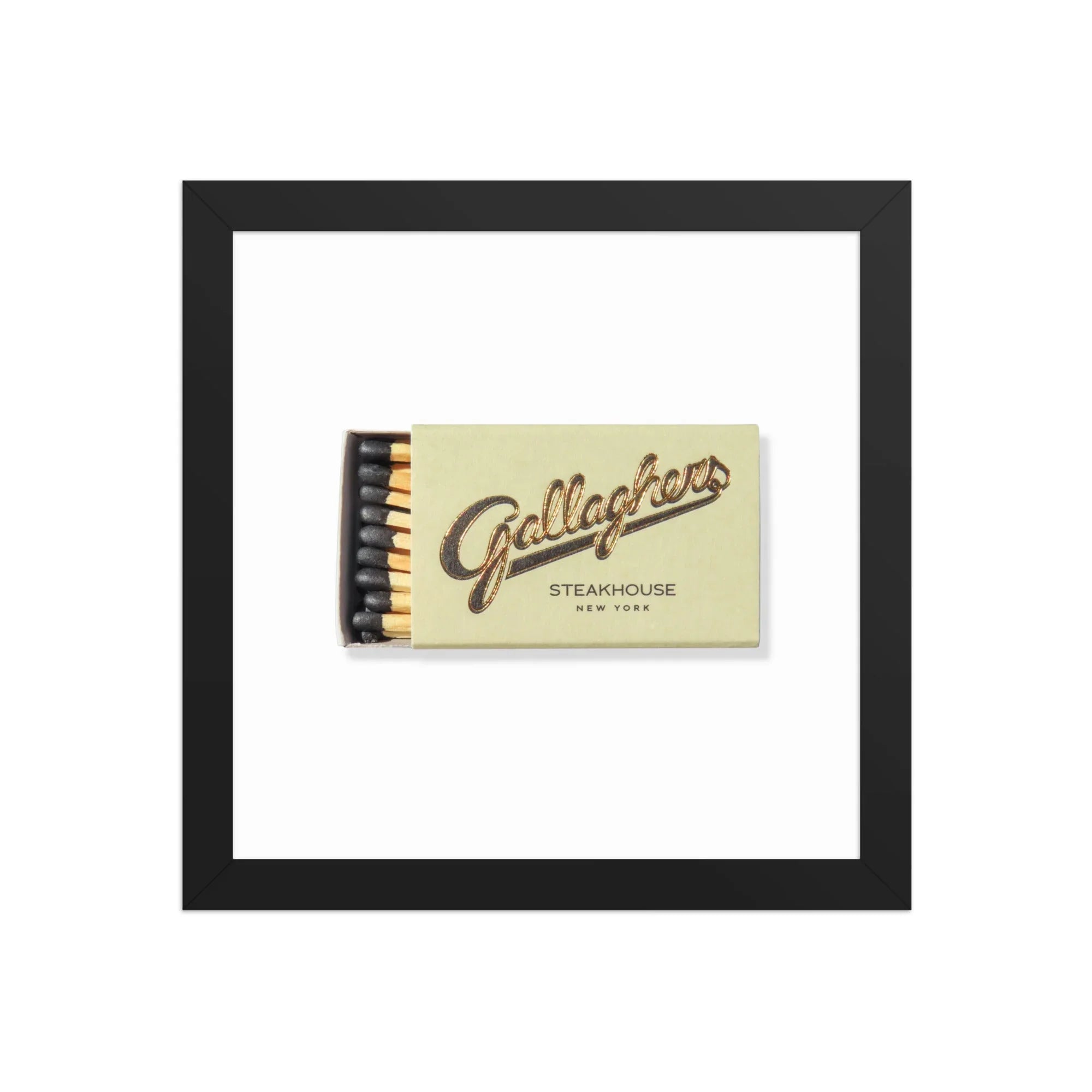 Gallaghar’s NYC matchbook photos