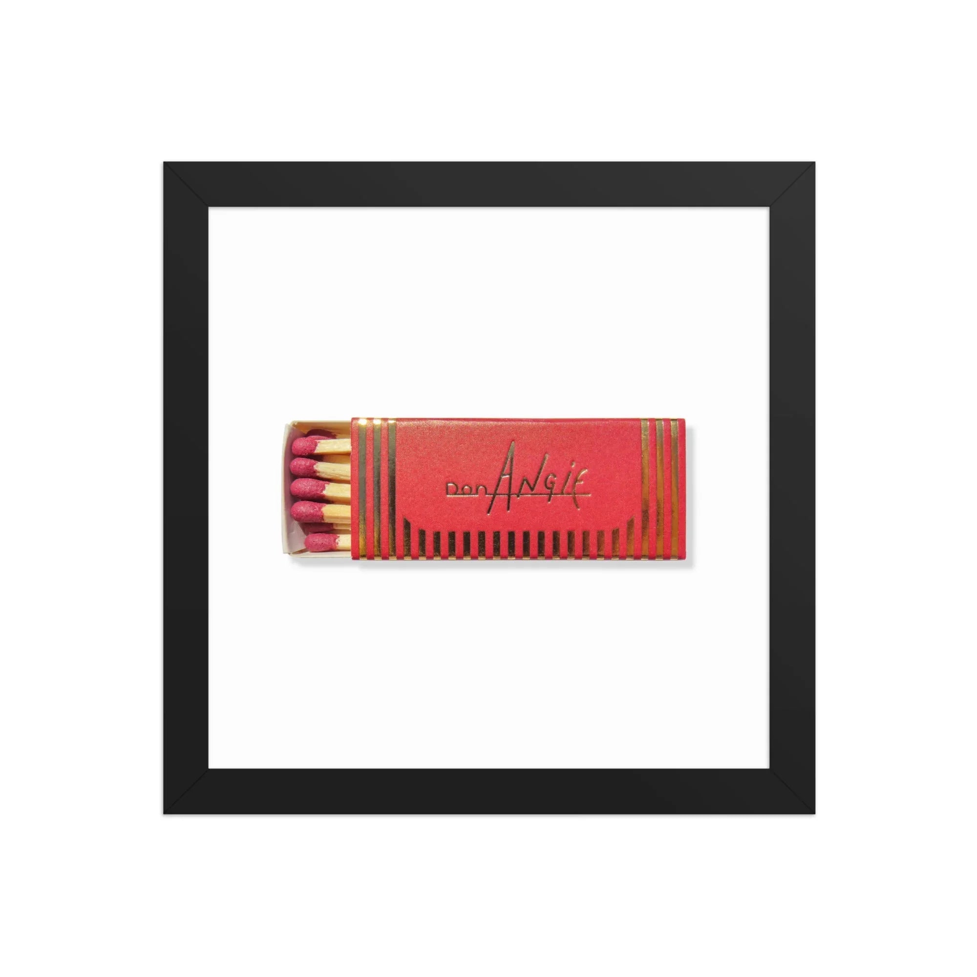 Don Angie NYC matchbook photos