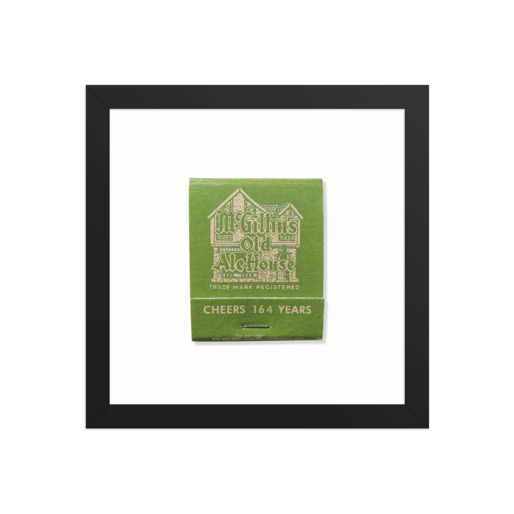 McGillin’s Old Ale House matchbook photos