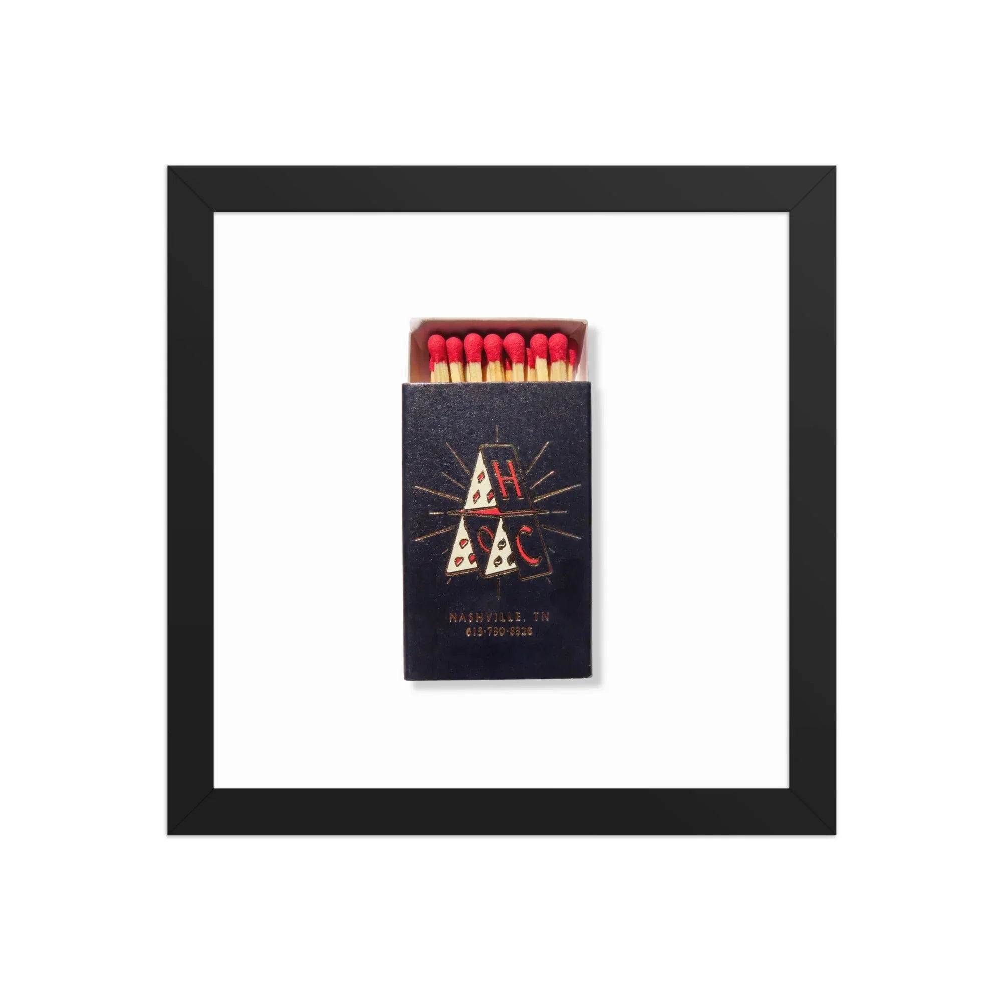 House of Cards matchbook photos