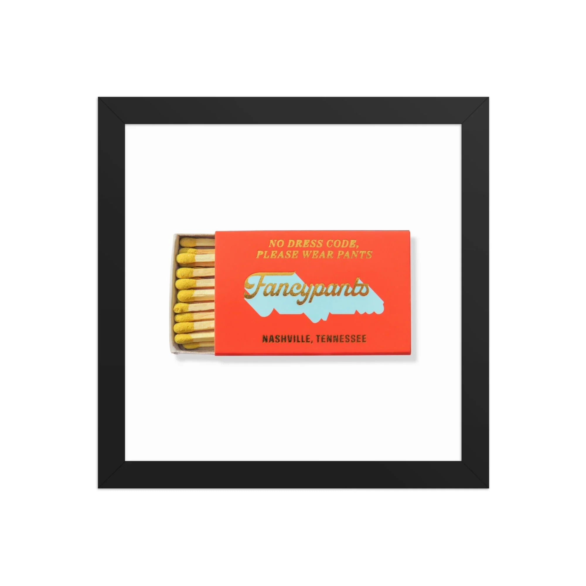 Fancypants Nashville matchbook photos