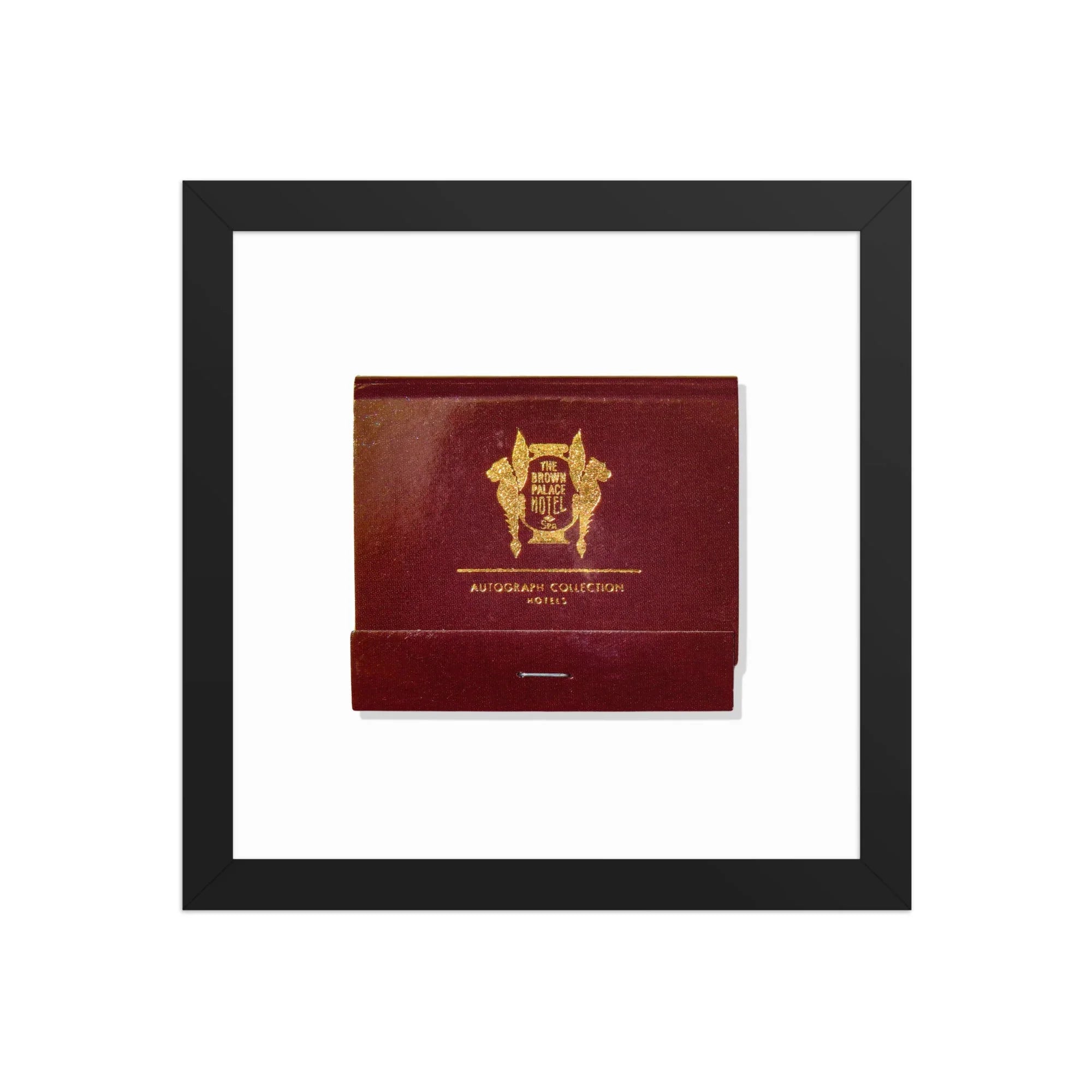 The Brown Palace Hotel matchbook photos