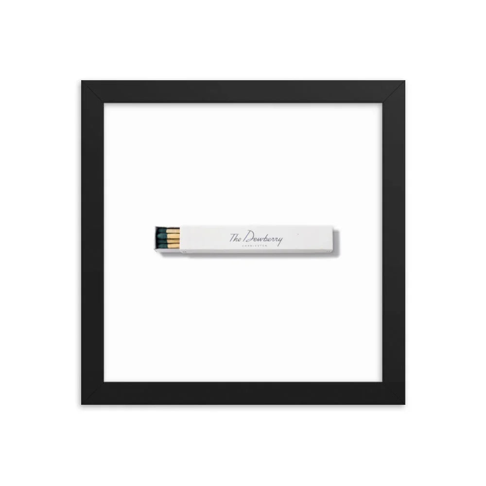 The Dewberry matchbook photos