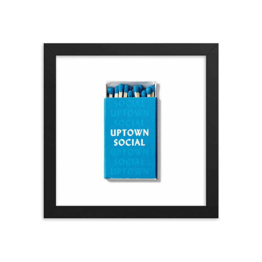 Uptown Social matchbook photos