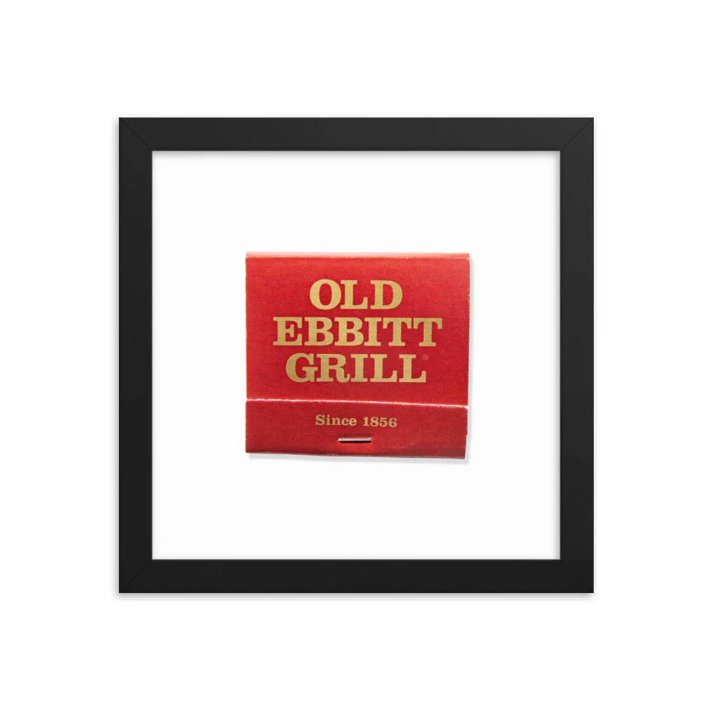 Old Ebbitt Grill matchbook photos