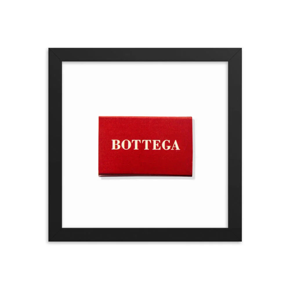 Bottega matchbook photos