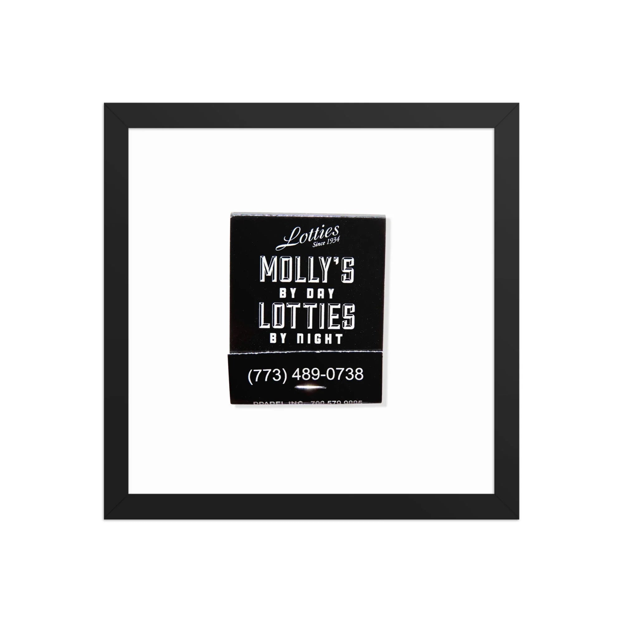 Lottie’s Chicago matchbook photos