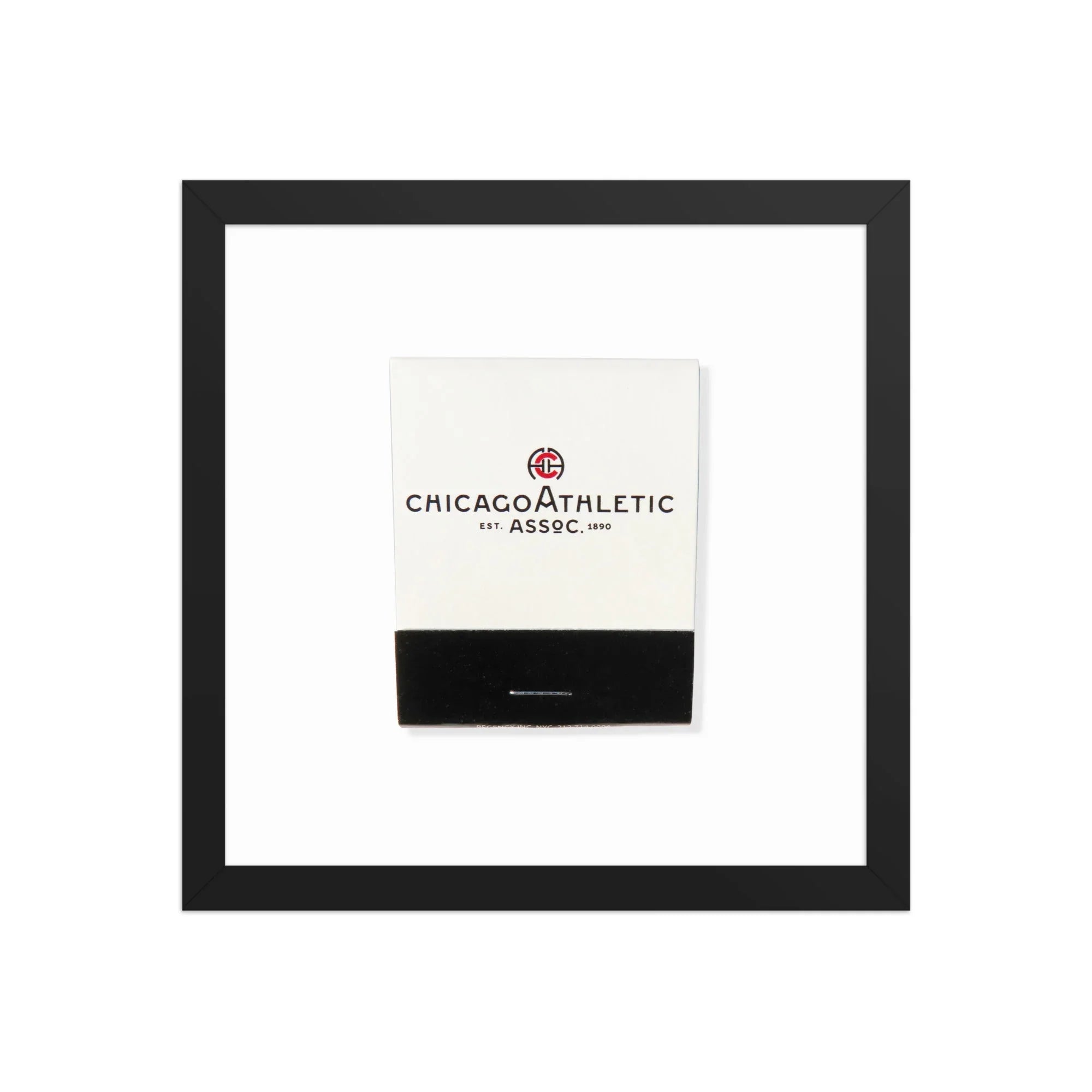 Chicago Athletics Association matchbook photos