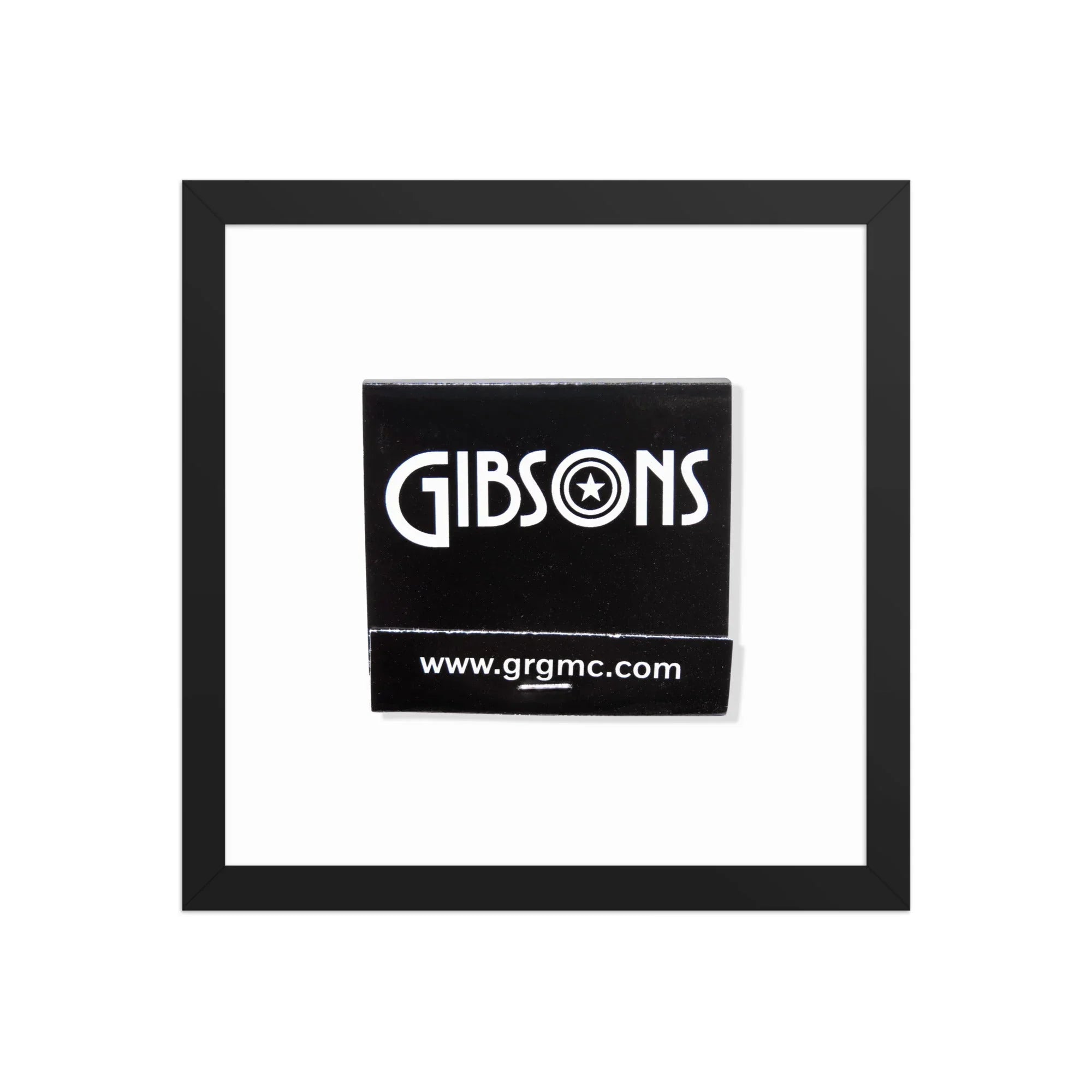 Gibsons Chicago matchbook photos