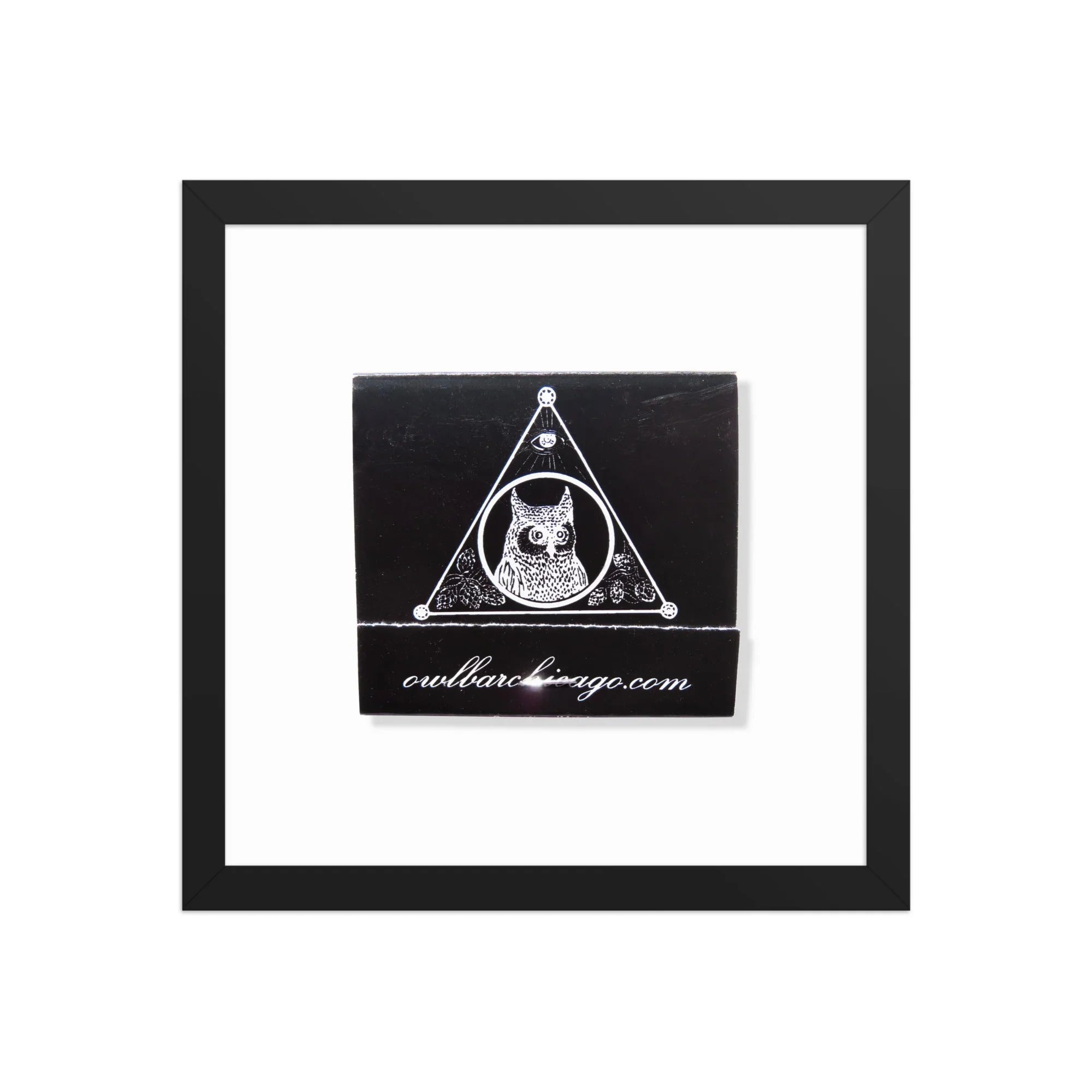 Owl Bar Chicago matchbook photos