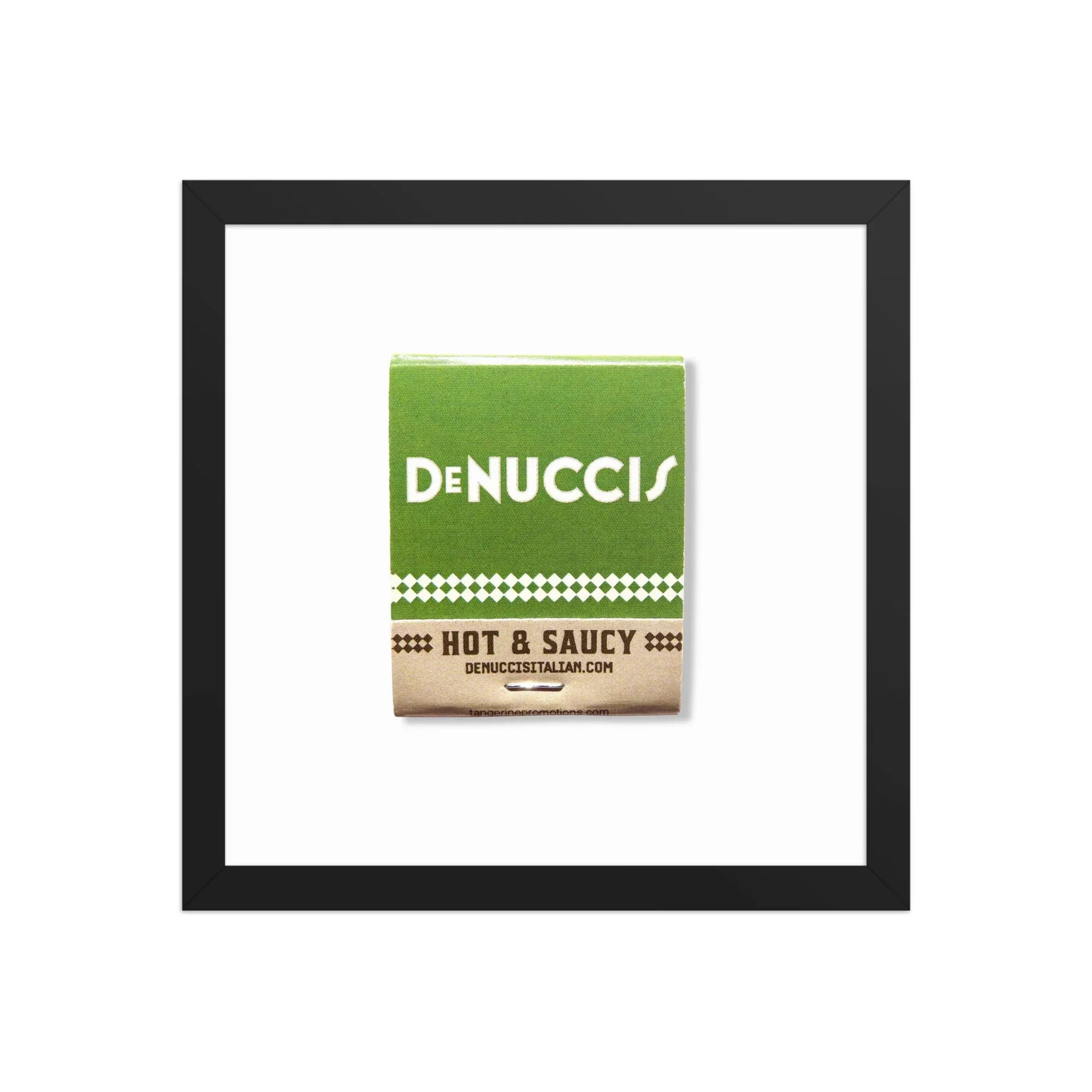 DeNucci’s matchbook photos