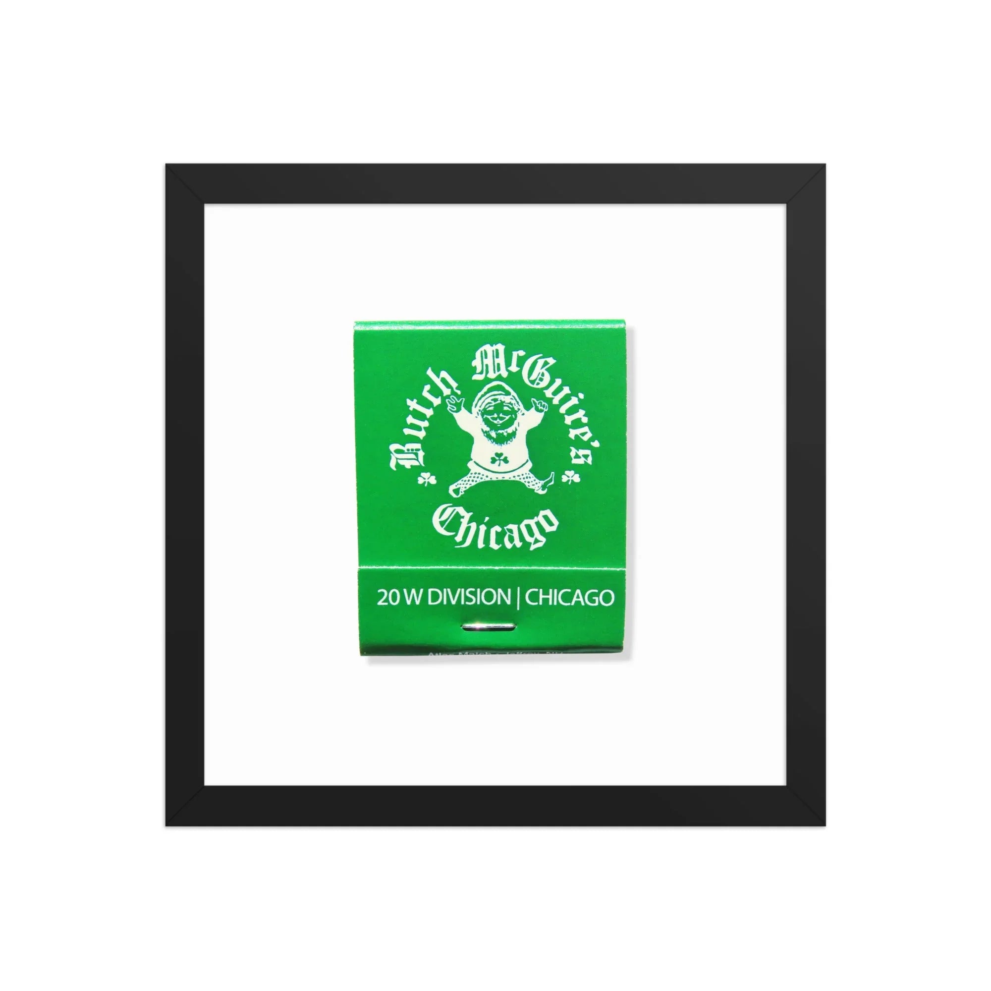 Butch McGuire’s matchbook photos