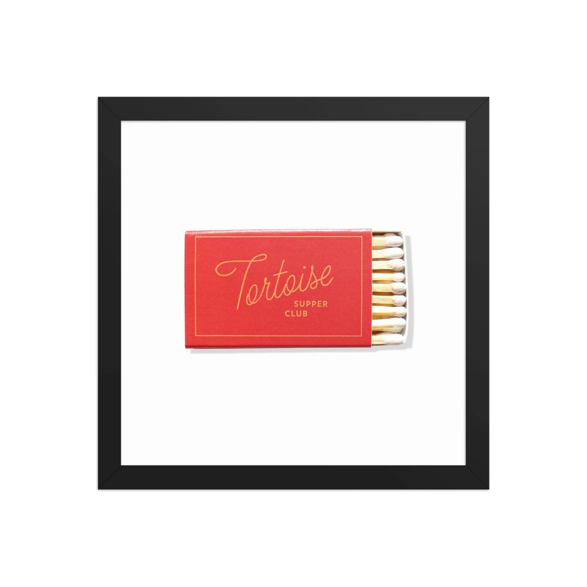 Tortoise Supper Club matchbook photos