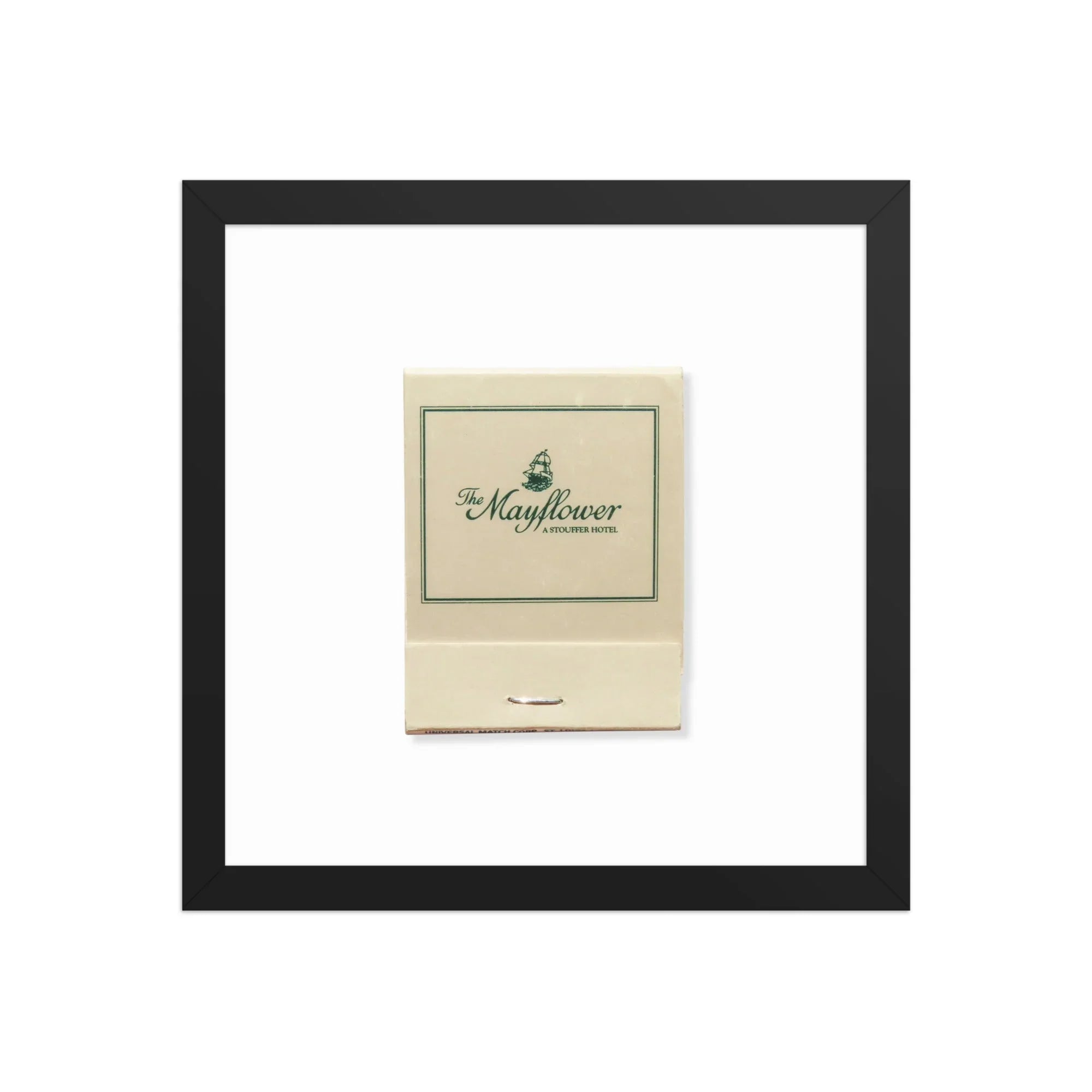 The Mayflower matchbook photos