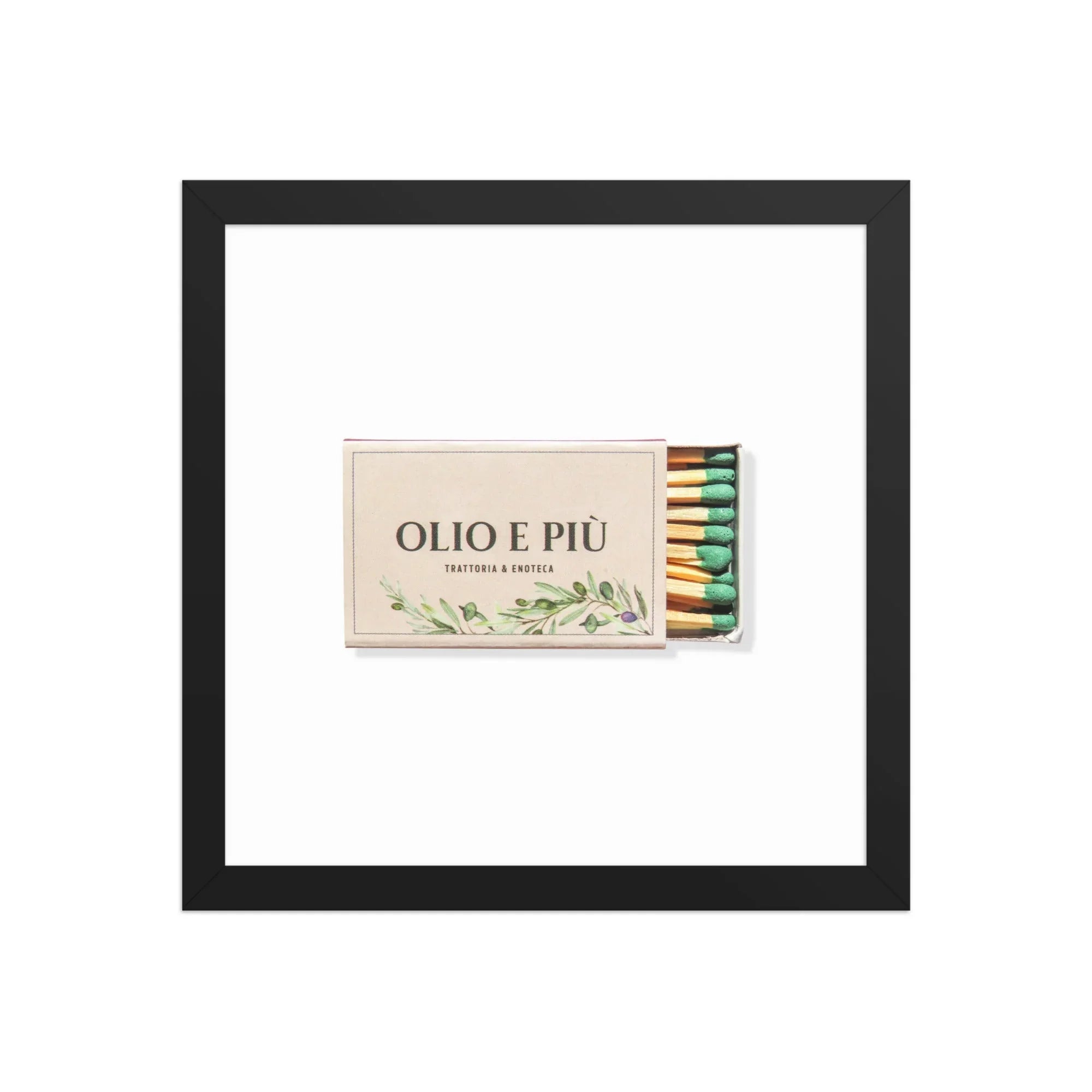 Olio E Piu matchbook photos