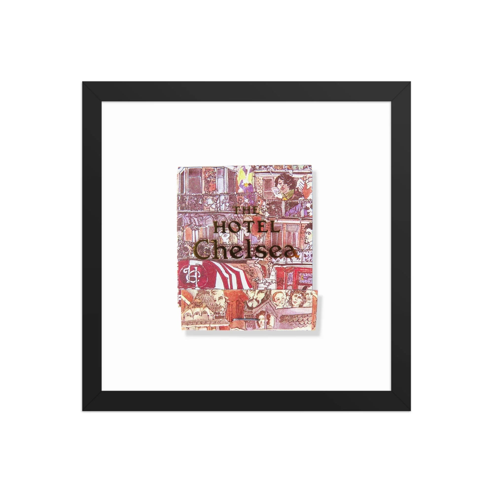 The Hotel Chelsea NYC matchbook photos