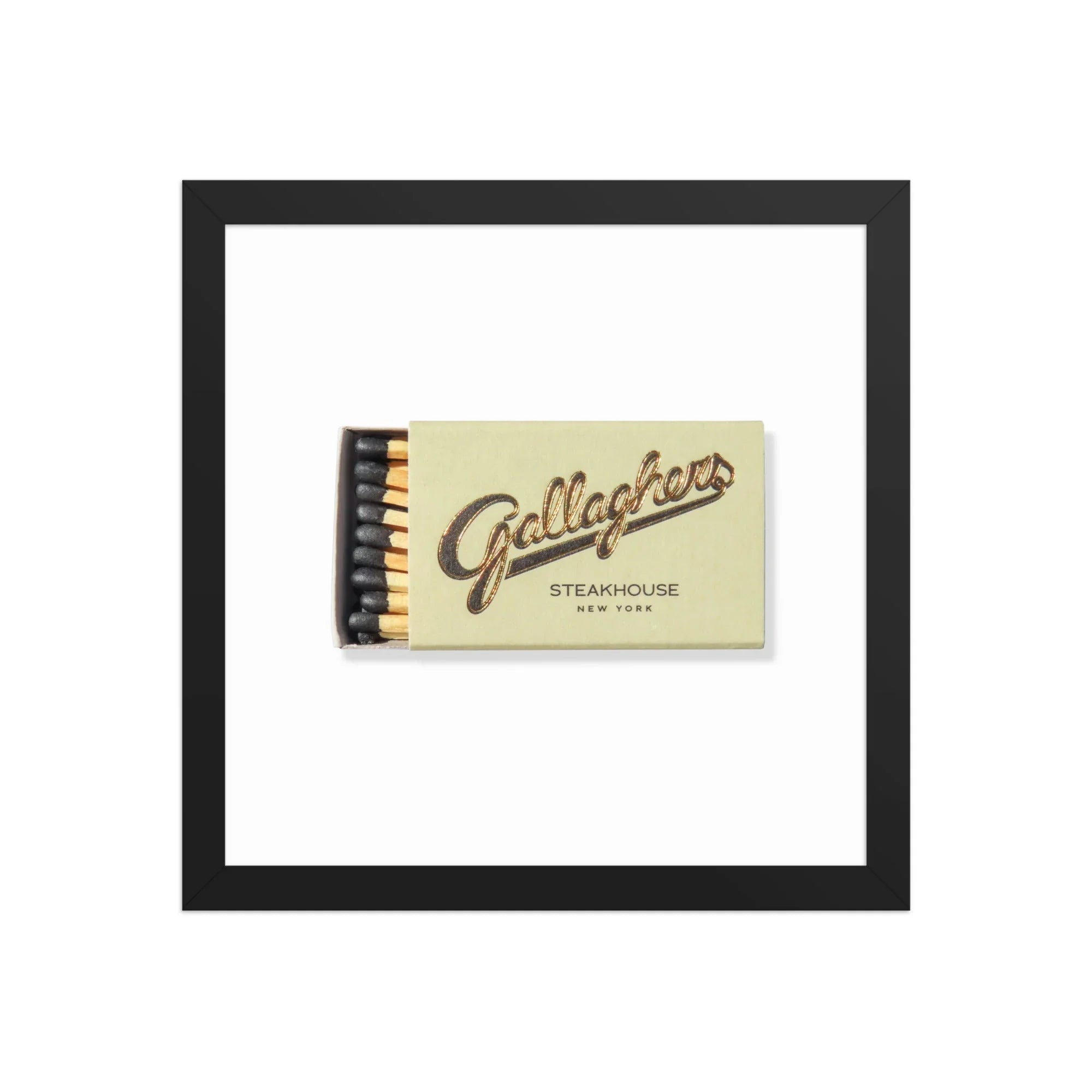 Gallaghar’s NYC matchbook photos