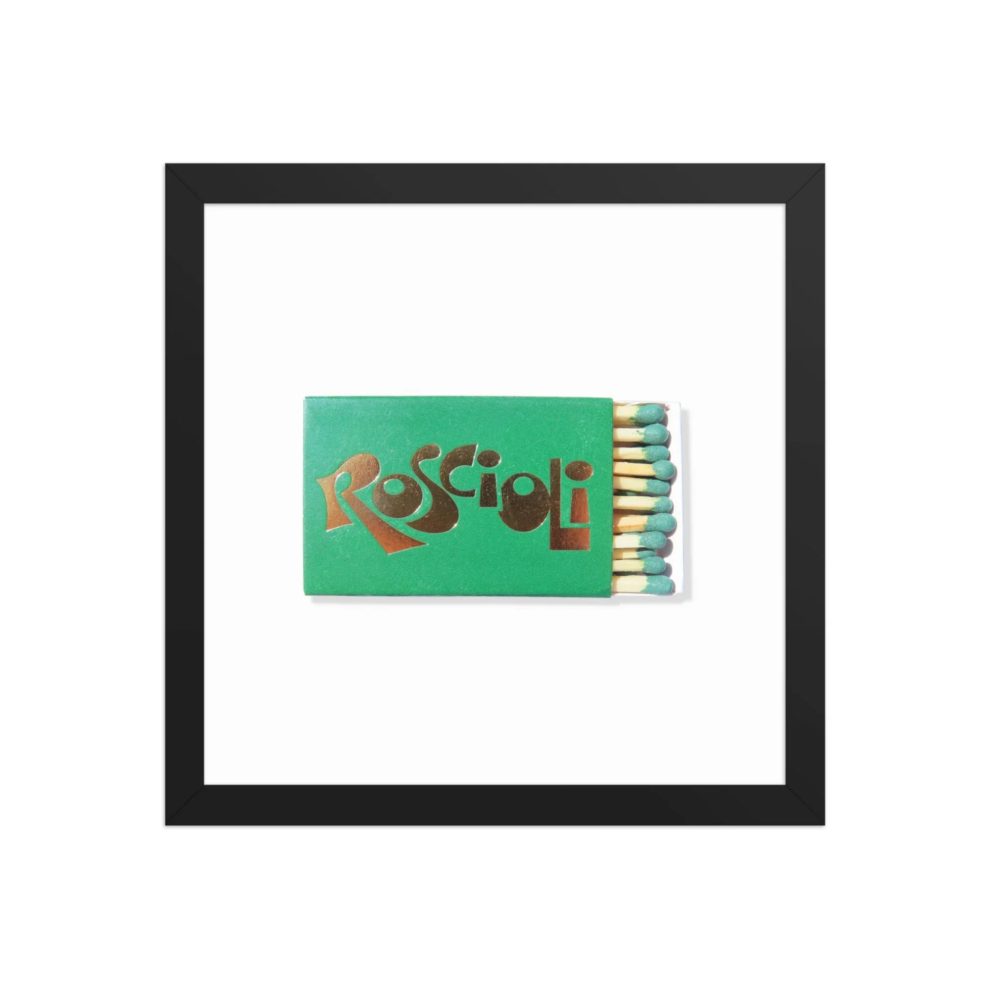 Roscioli NYC matchbook photos