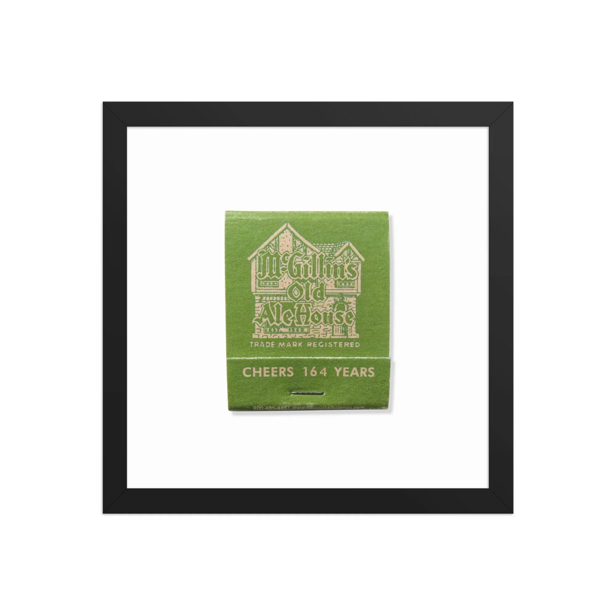 McGillin’s Old Ale House matchbook photos