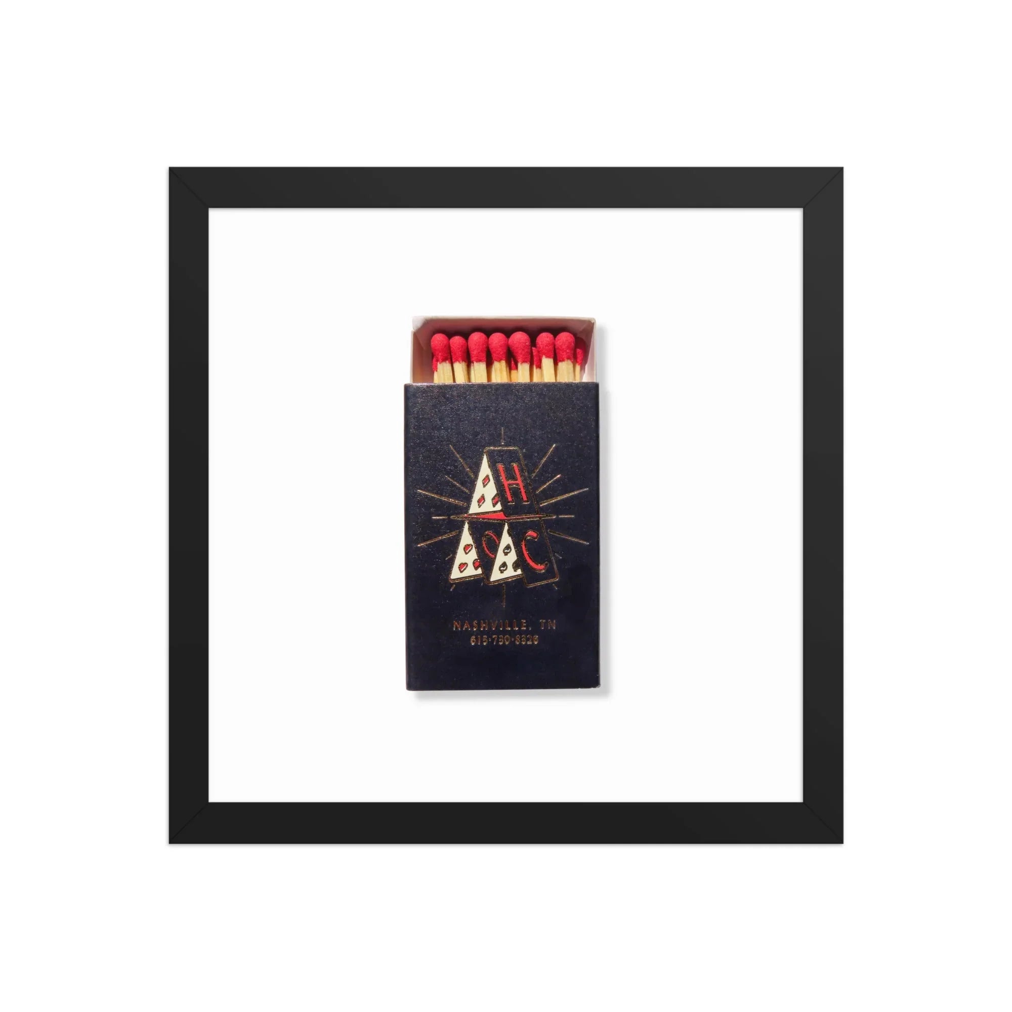 House of Cards matchbook photos