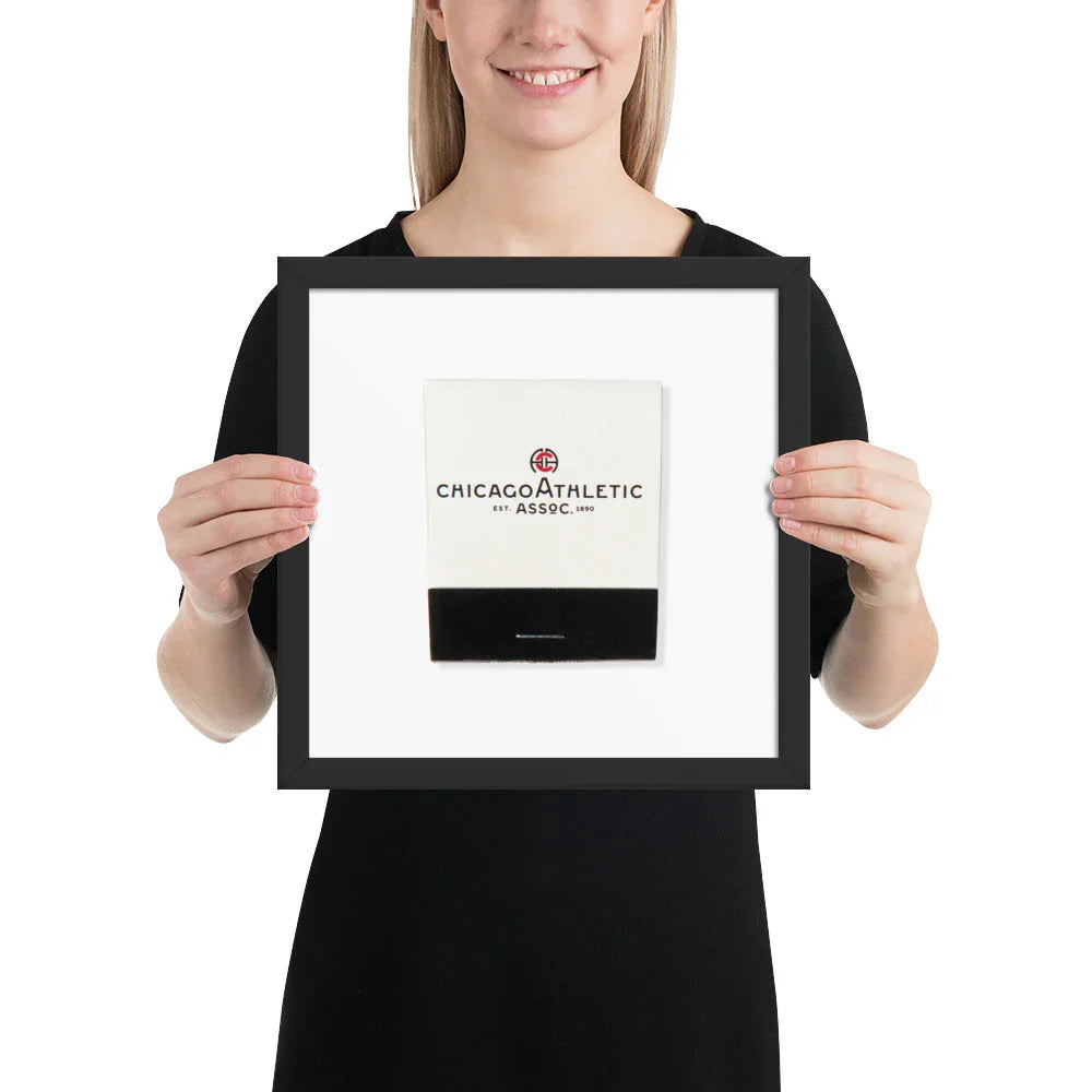 Chicago Athletics Association matchbook photos