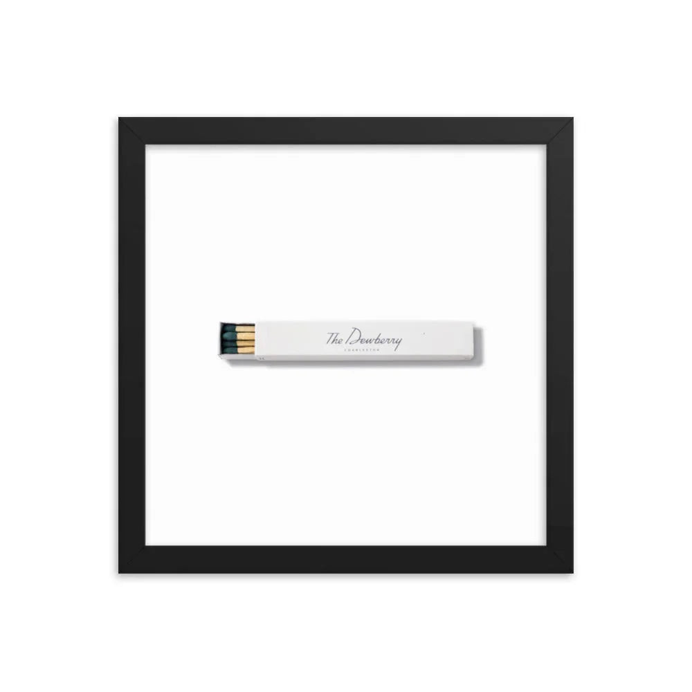 The Dewberry matchbook photos