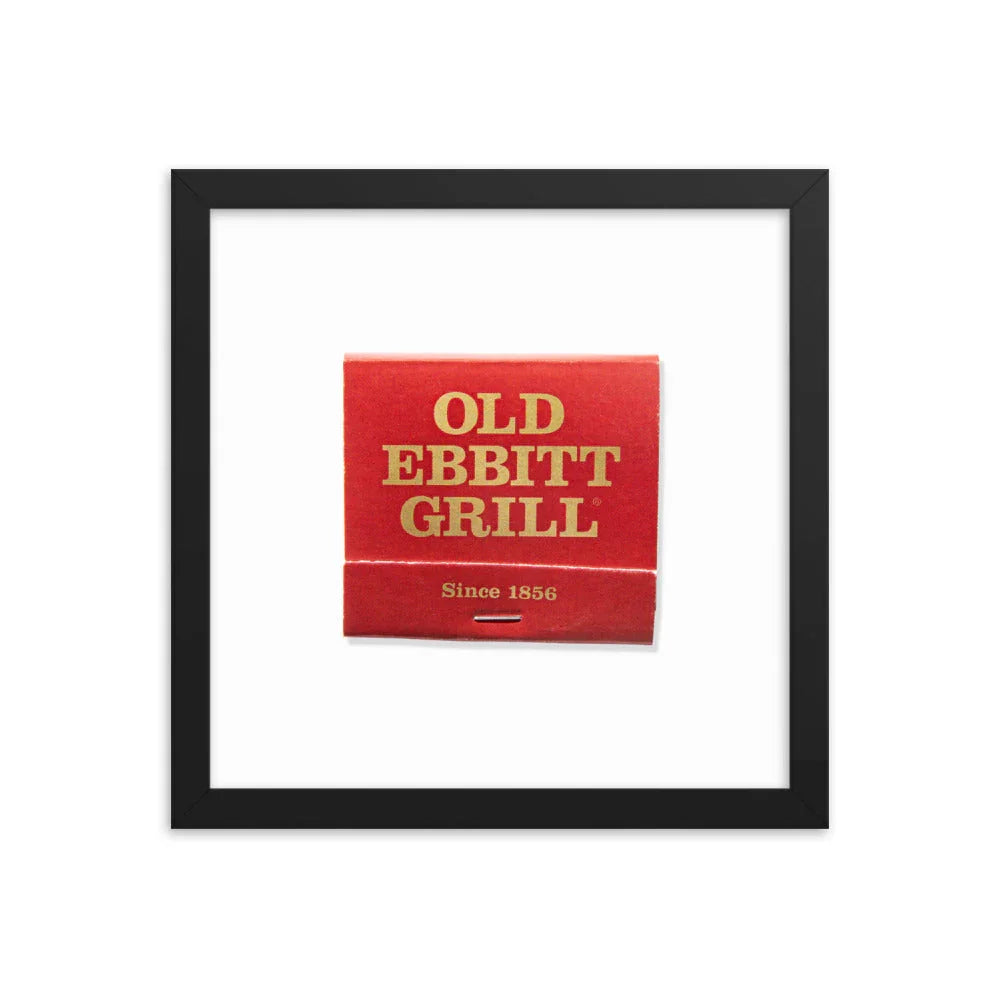 Old Ebbitt Grill matchbook photos