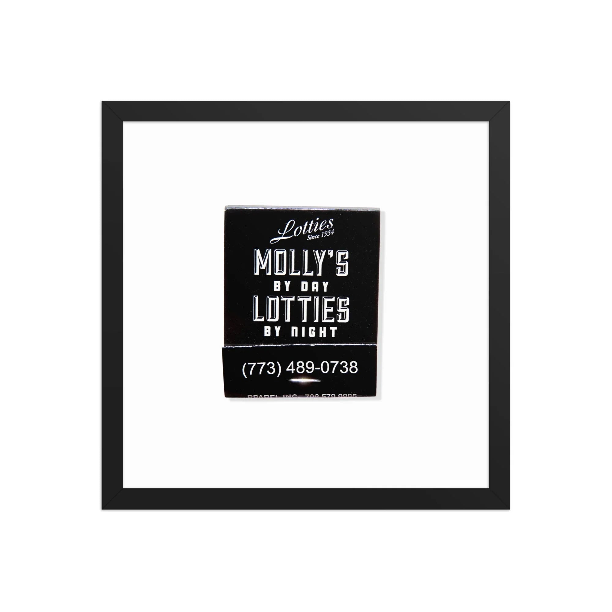 Lottie’s Chicago matchbook photos