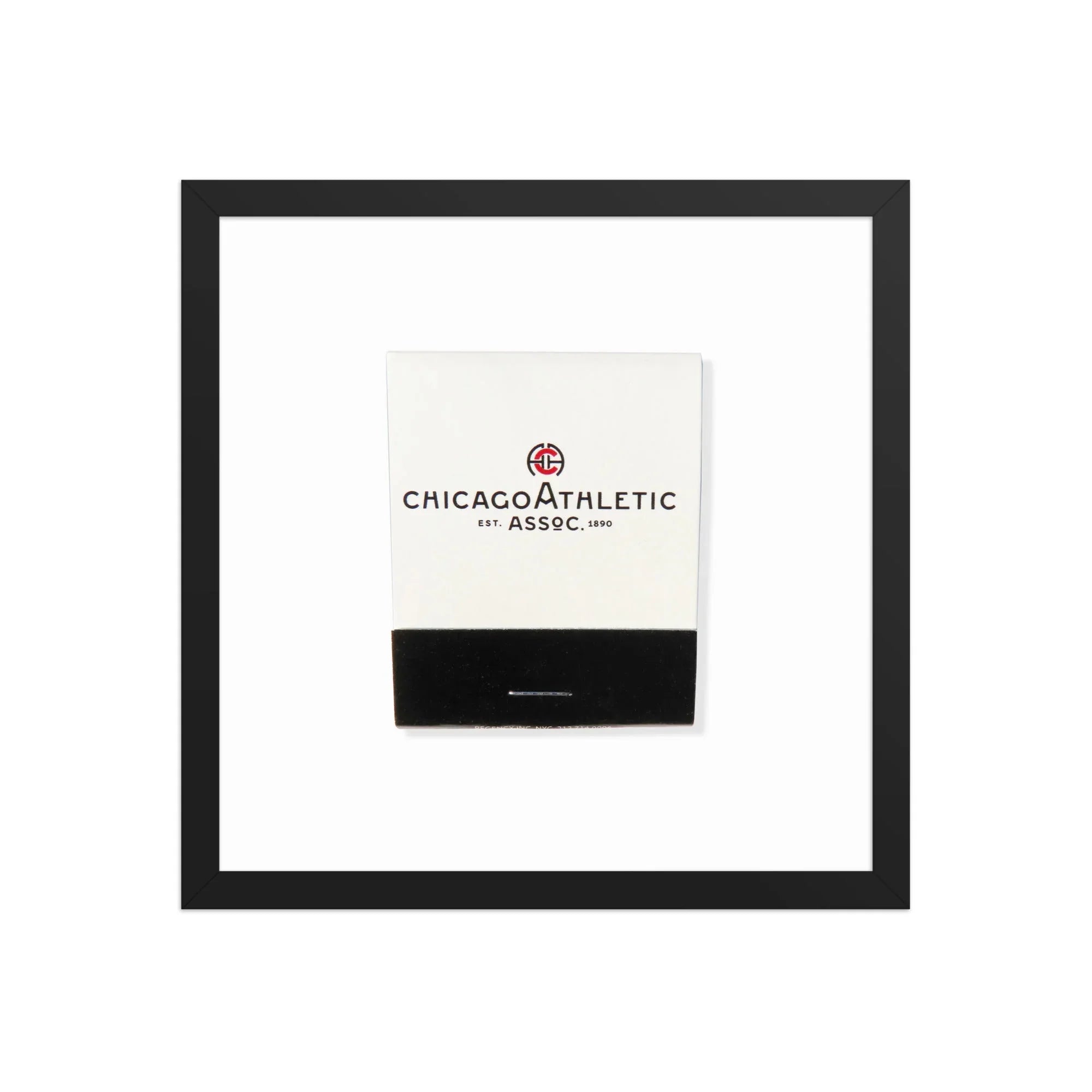 Chicago Athletics Association matchbook photos