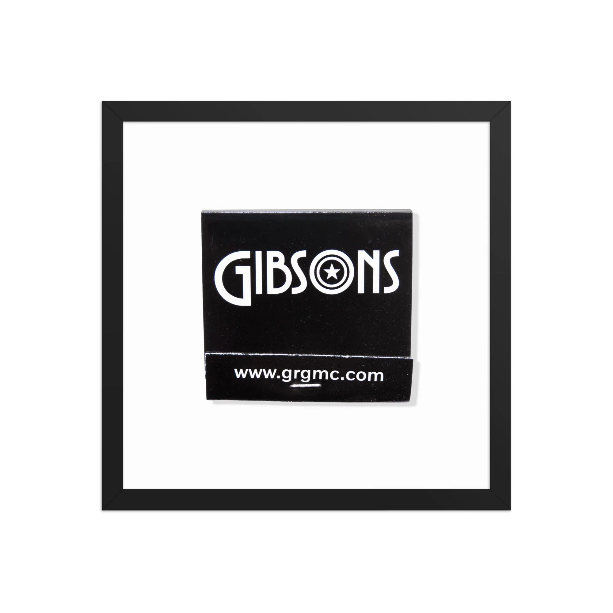 Gibsons Chicago matchbook photos