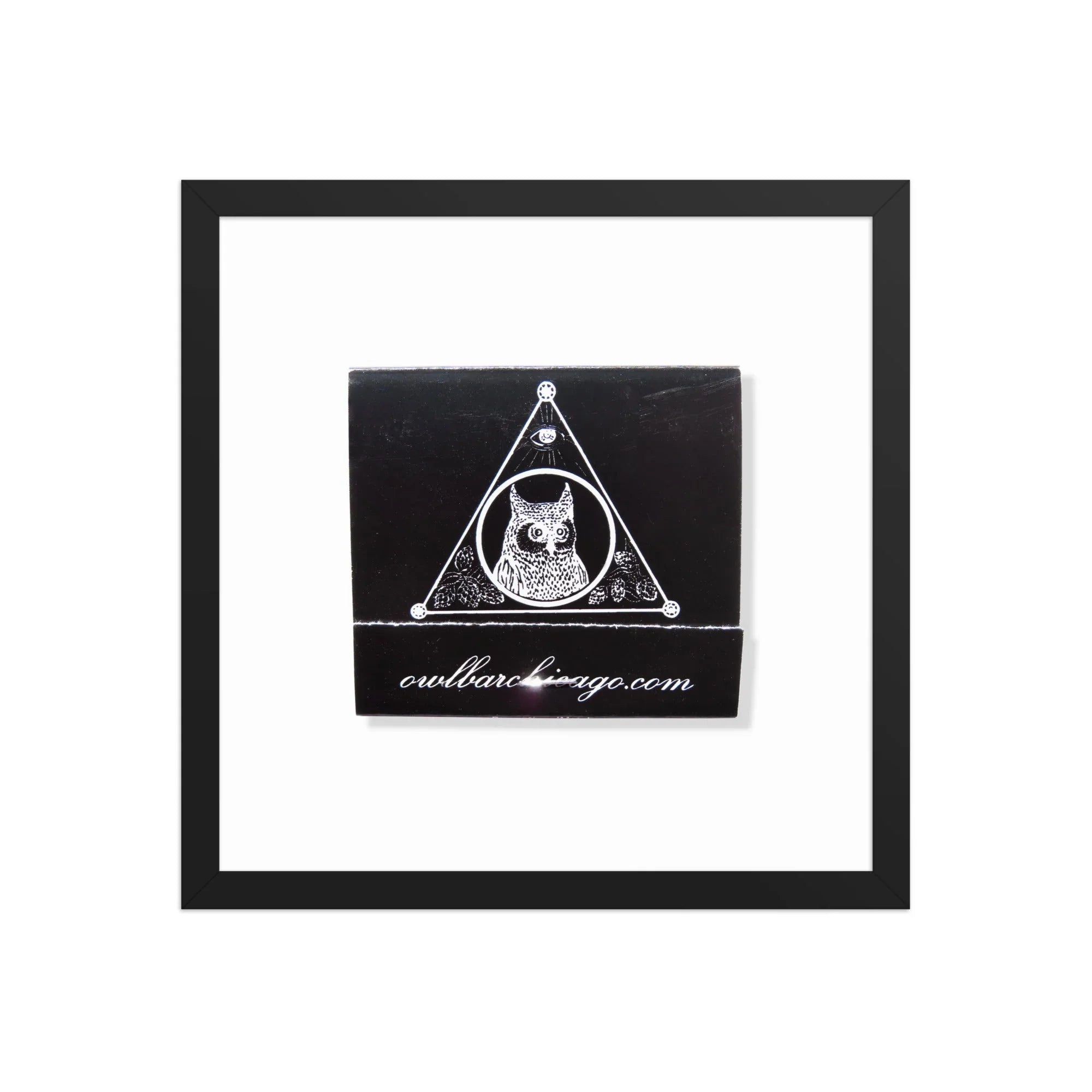 Owl Bar Chicago matchbook photos